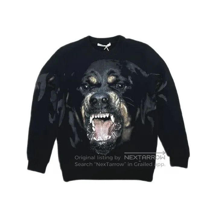 Givenchy Givenchy Rottweiler Print Men's Sweatshirt. Size US XS / EU 42 / 0 - 2 Thumbnail