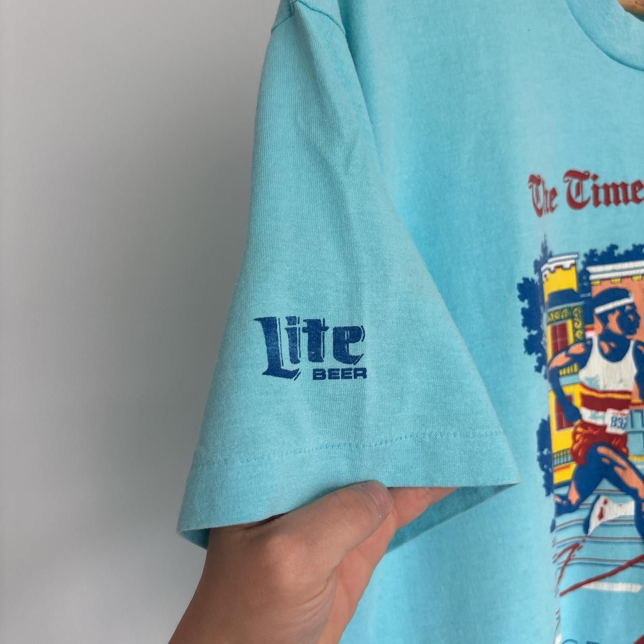Other Vintage 1990 Marathon Shirt New Orleans Miller and Coke XL Size US XL / EU 56 / 4 - 4 Thumbnail