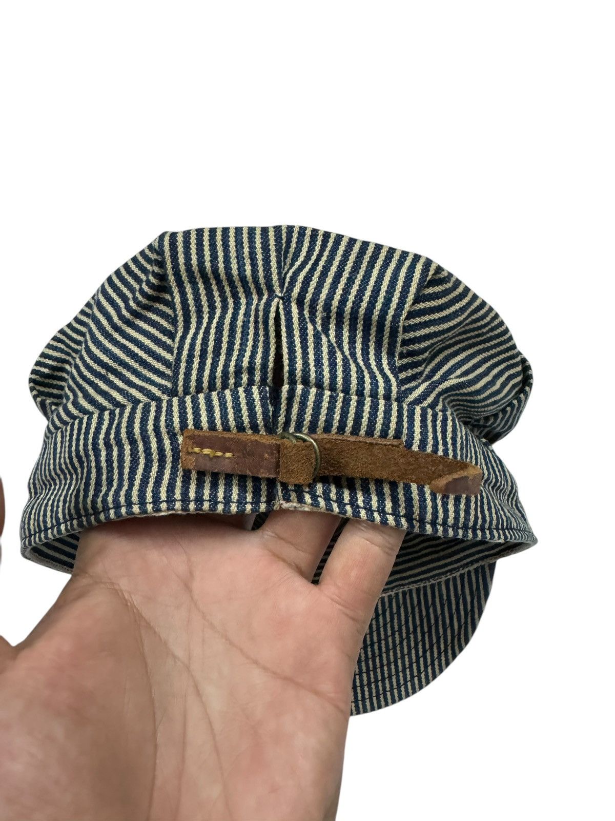 Beams Plus × Vintage Vtg🔥Beams Plus Hickory Railroad Engineer Hat Size ONE SIZE - 12 Thumbnail