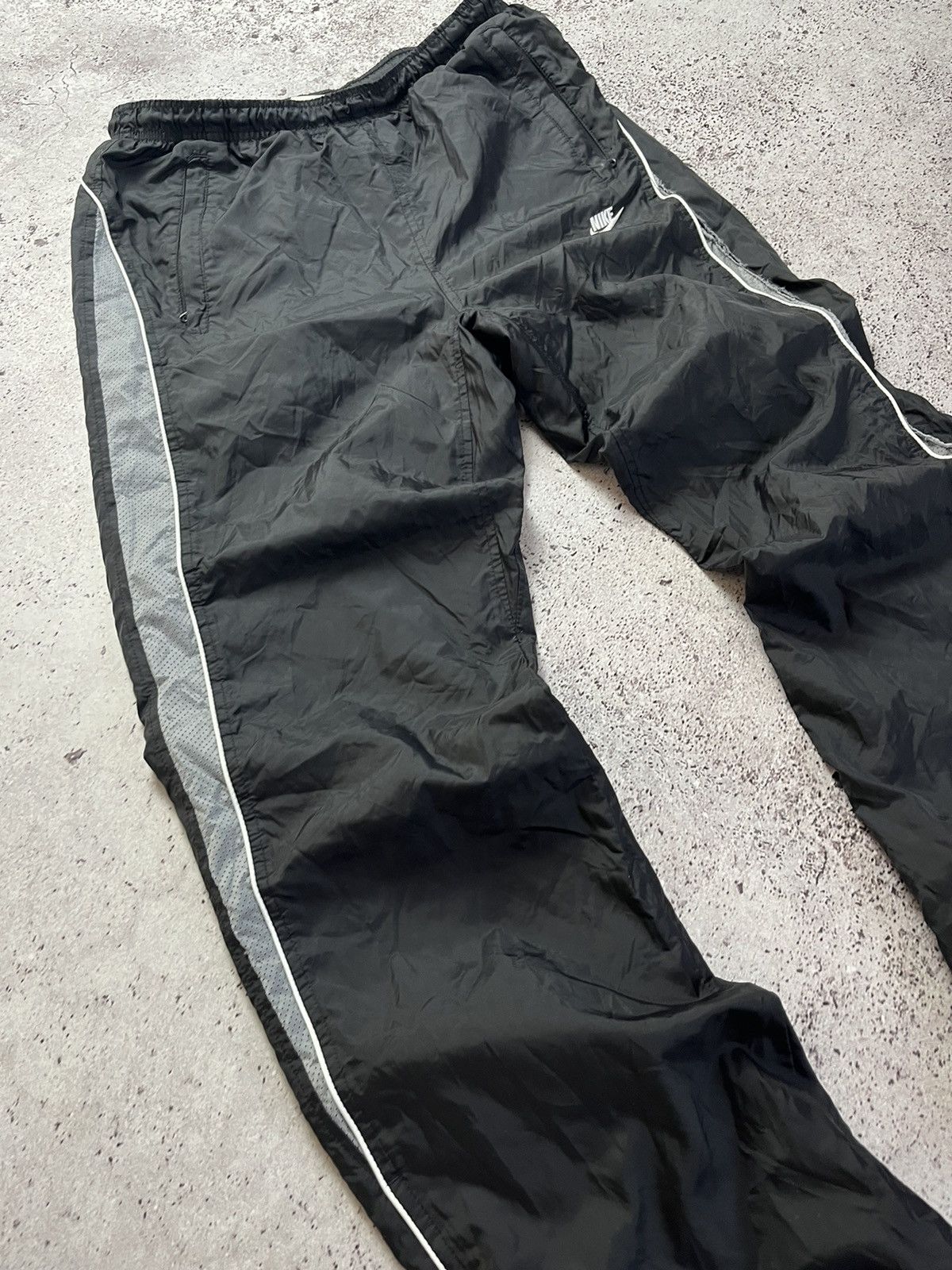 Nike × Vintage 🌵Vintage Nike Track Pant Nylon Drill Pants Cargo Size US 32 / EU 48 - 6 Thumbnail