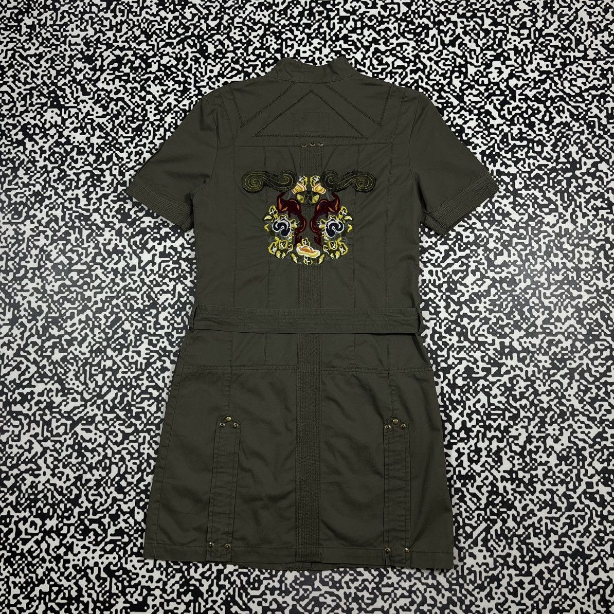 Abercrombie & Fitch Vintage Y2K Abercrombie Fitch Japanese Style Retro Dress Size S / US 4 / IT 40 - 3 Thumbnail