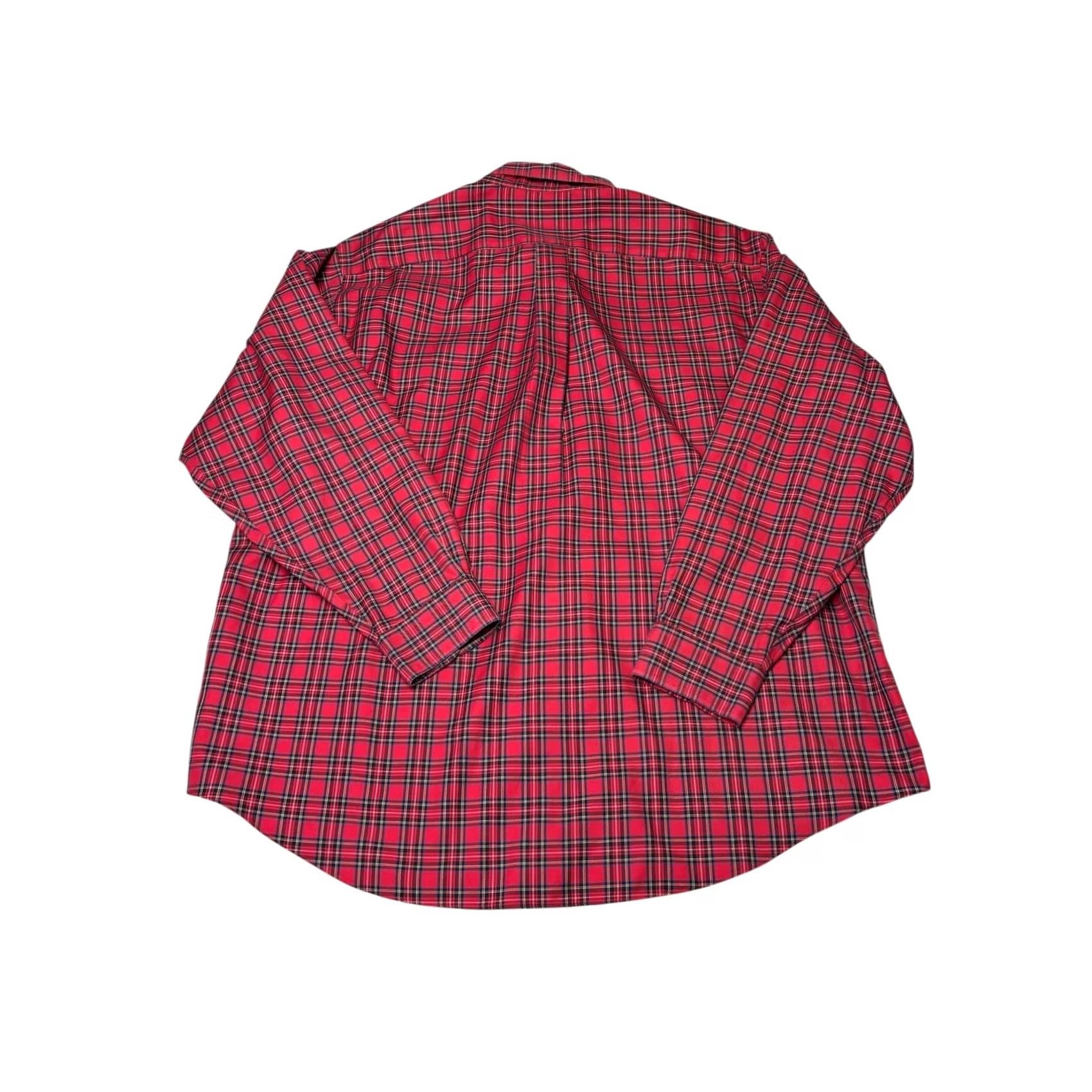 Brooks Brothers Brooks Brothers Red Plaid Button-Down Long Sleeve Shirt Mens XL Cotton Non Iron Classic Shirts Size US XL / EU 56 / 4 - 5 Thumbnail