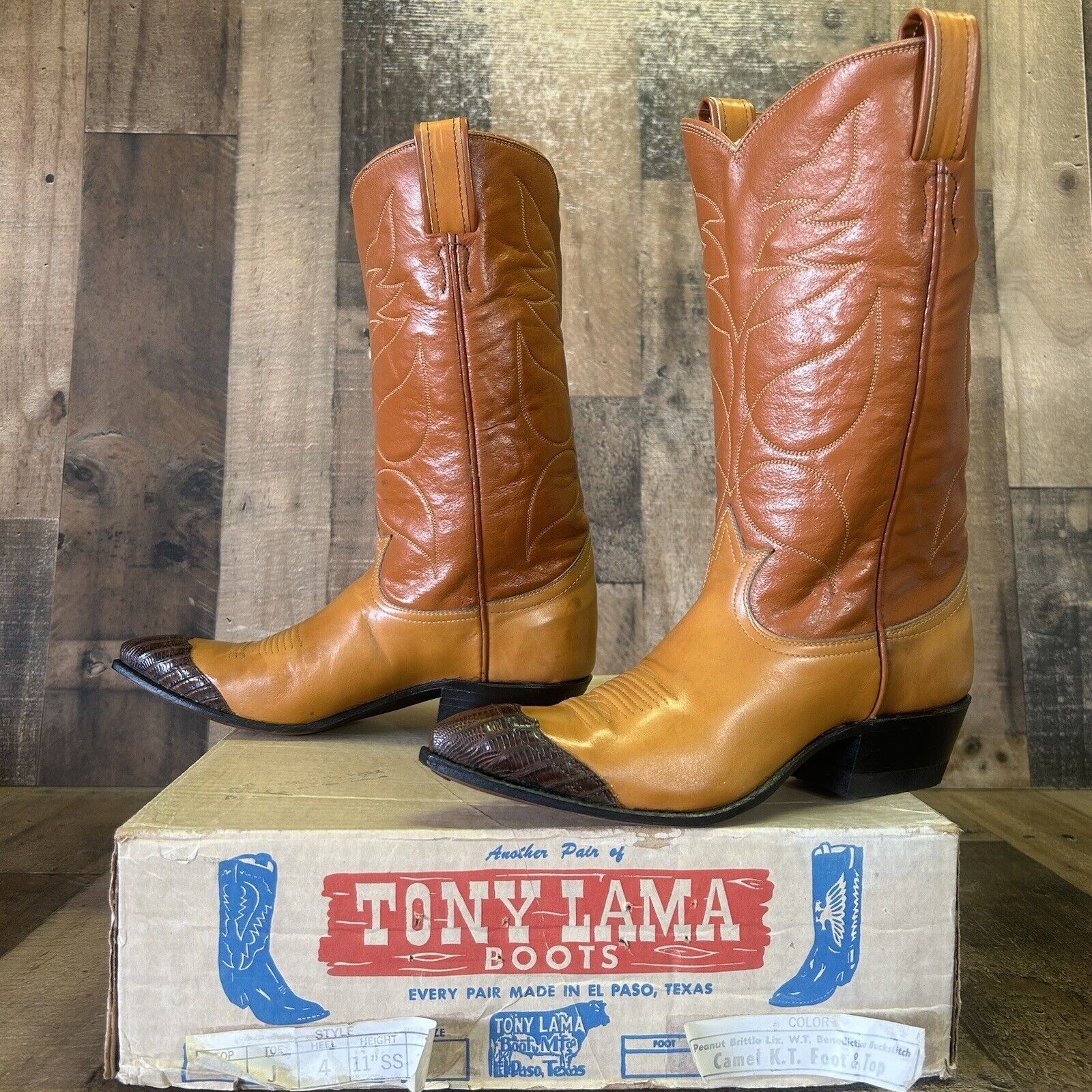 Vintage tony lama womens boots cheap