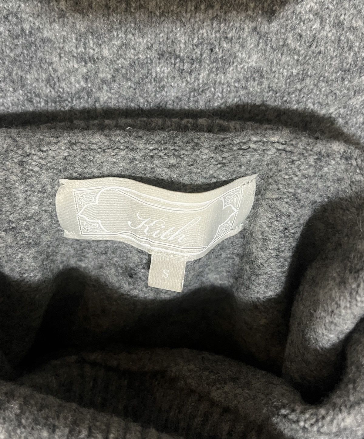 Kith Kith Joseph Turtle Neck - Mid Heather Grey (Small) Size US S / EU 44-46 / 1 - 3 Thumbnail
