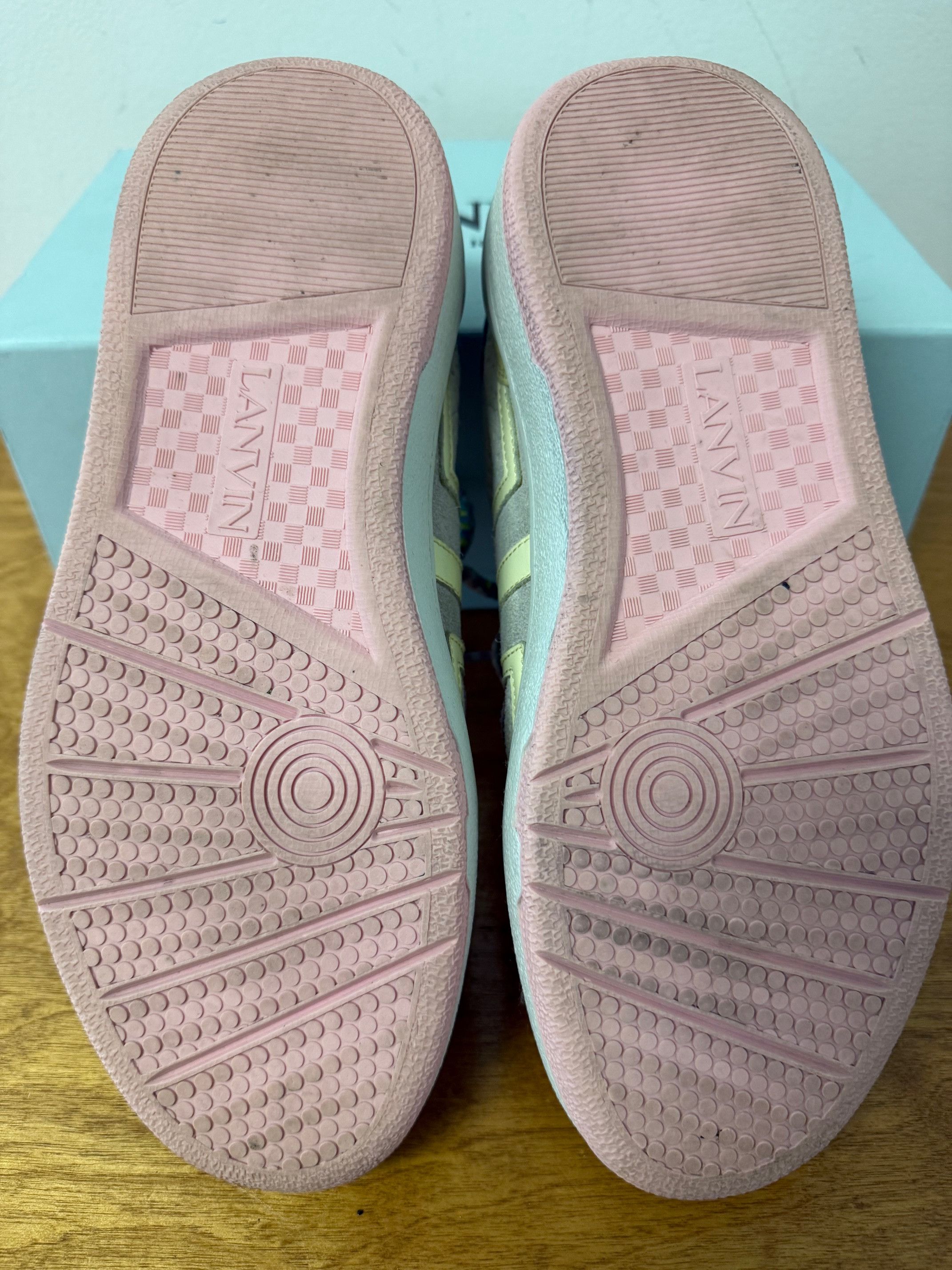 Lanvin Lanvin Multicolor Pastel Sneakers EU 40 / US 10 Size US 10 / IT 40 - 6 Thumbnail