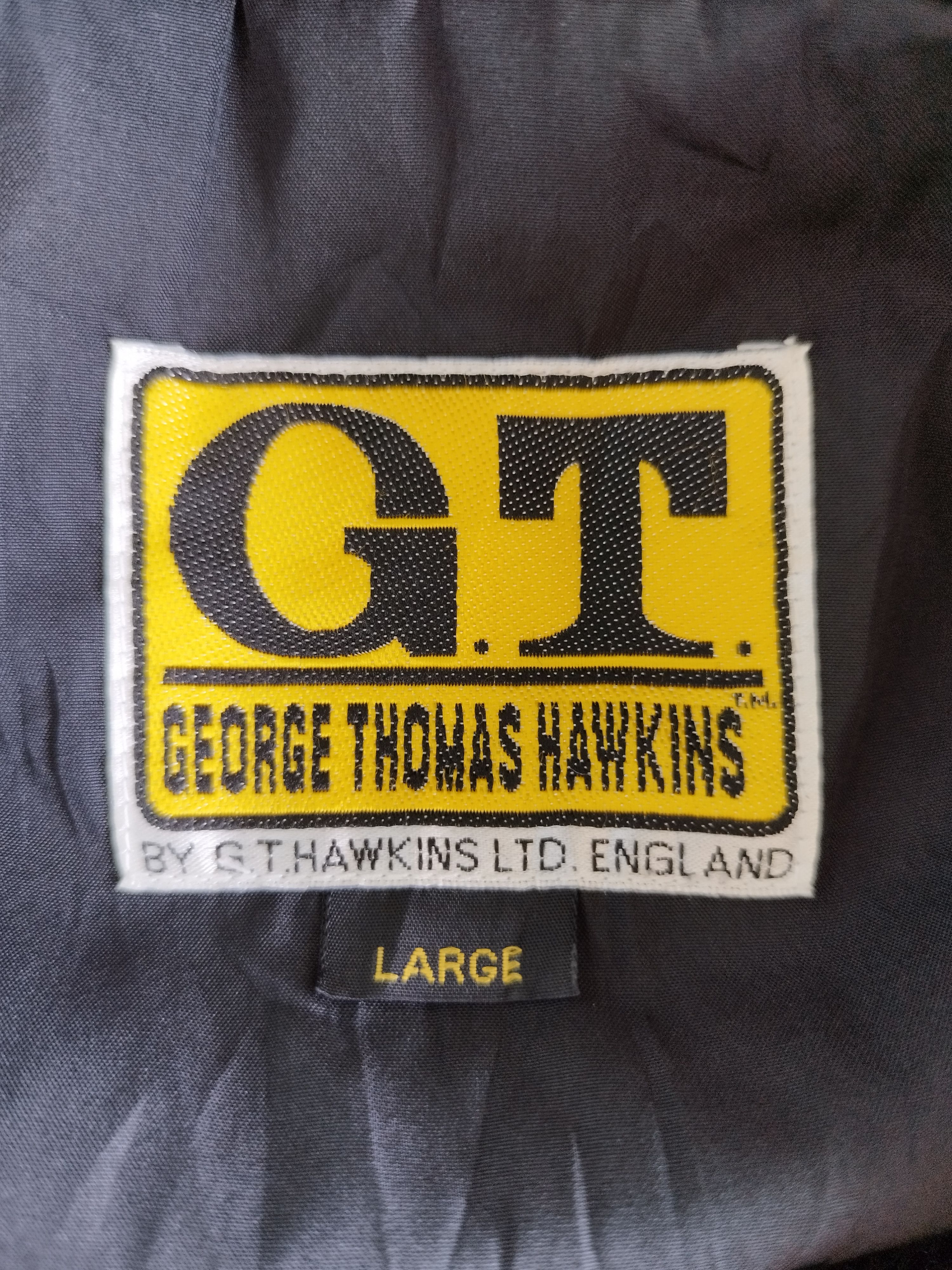 George 🔥 Vintage GT Hawkins windbreaker jacket hoodies Size US L / EU 52-54 / 3 - 5 Thumbnail