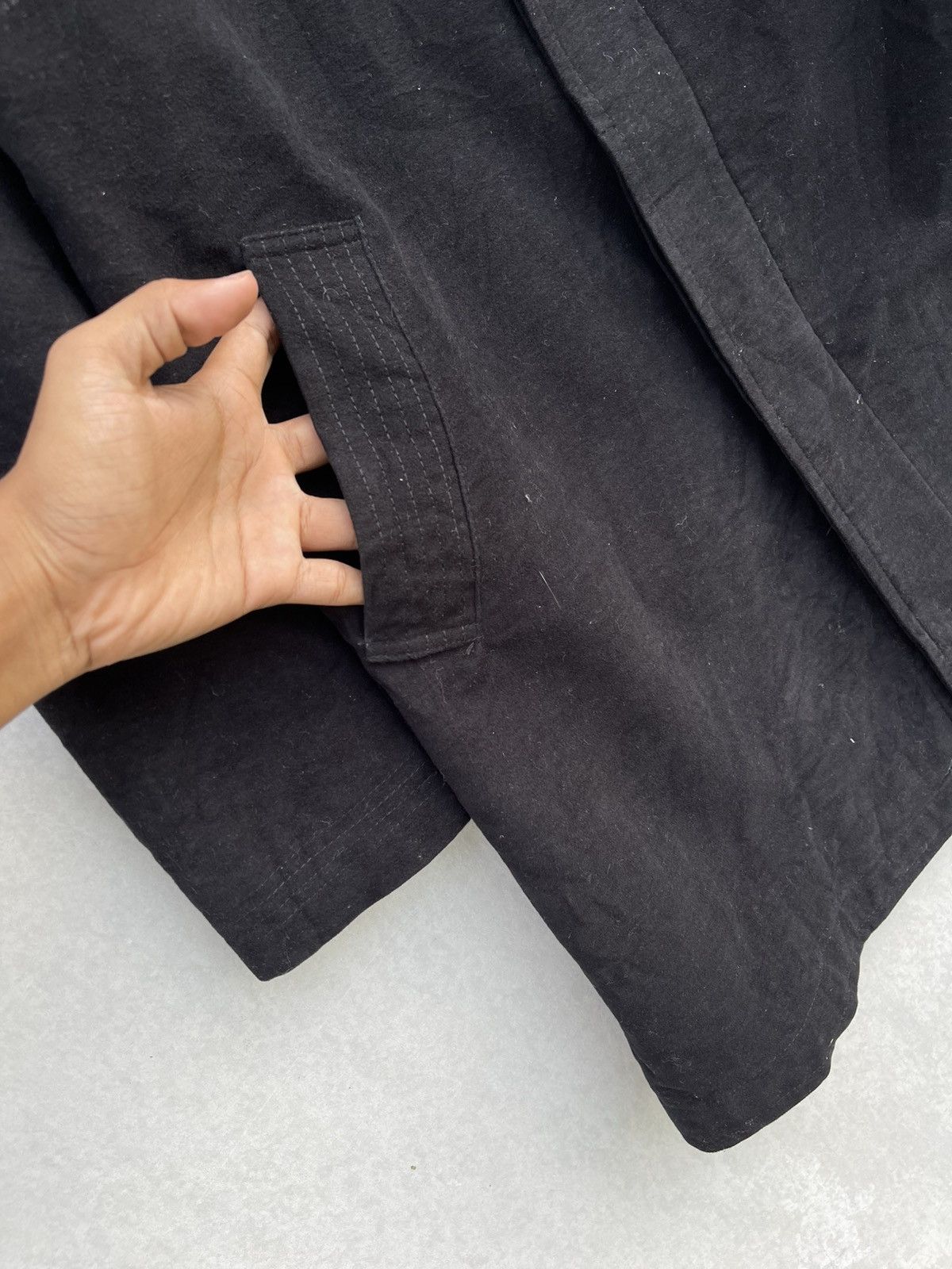Zara ZARA MAN SUPER BLACK VELVET COAT/JACKET Size US L / EU 52-54 / 3 - 7 Thumbnail