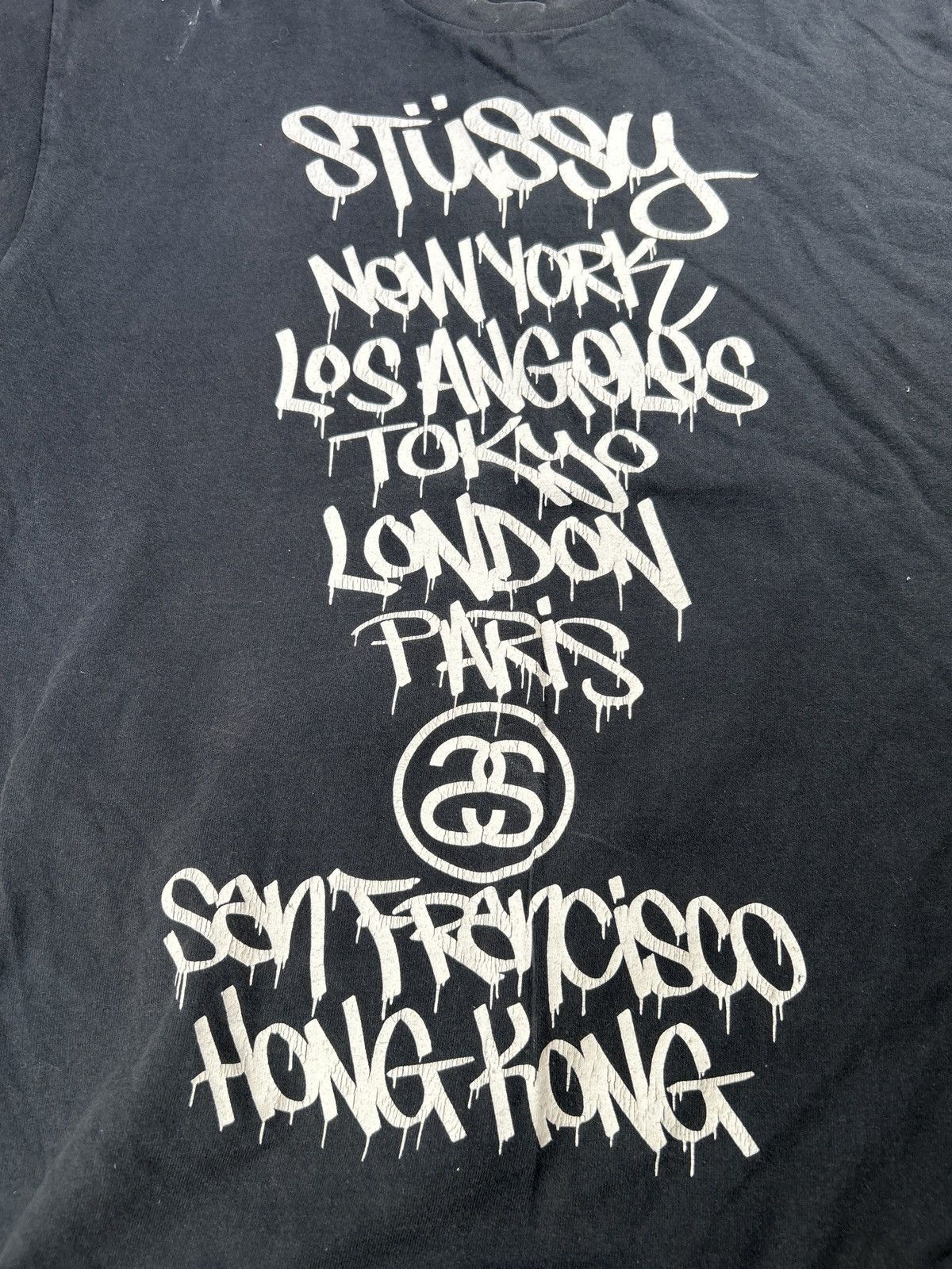 Stussy T-shirt Stüssy World Tour Size US M / EU 48-50 / 2 - 4 Thumbnail