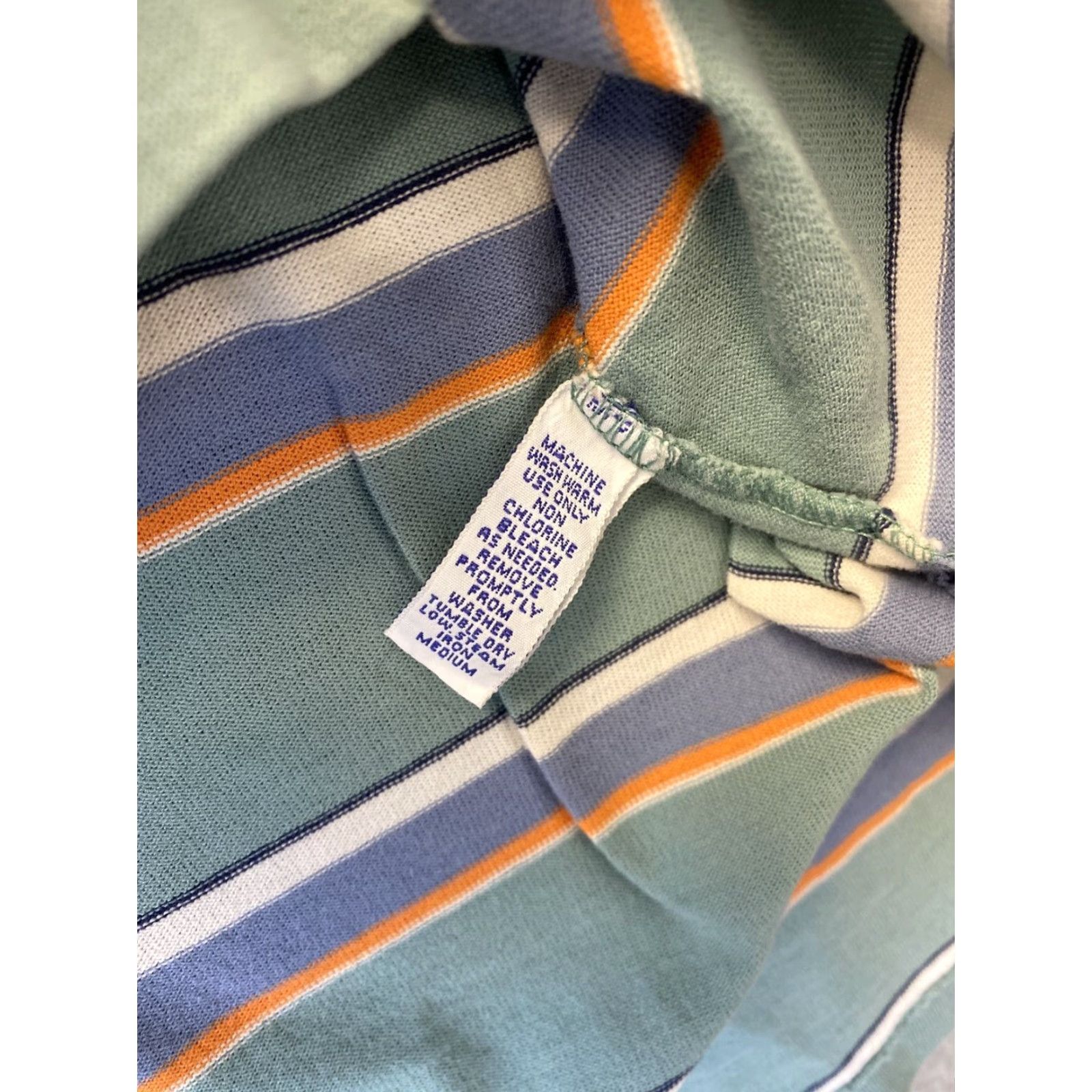 Ralph Lauren Polo Ralph Lauren Polo Shirt Adult L Green Pony Stripes Mens/110-41 Size US L / EU 52-54 / 3 - 7 Thumbnail