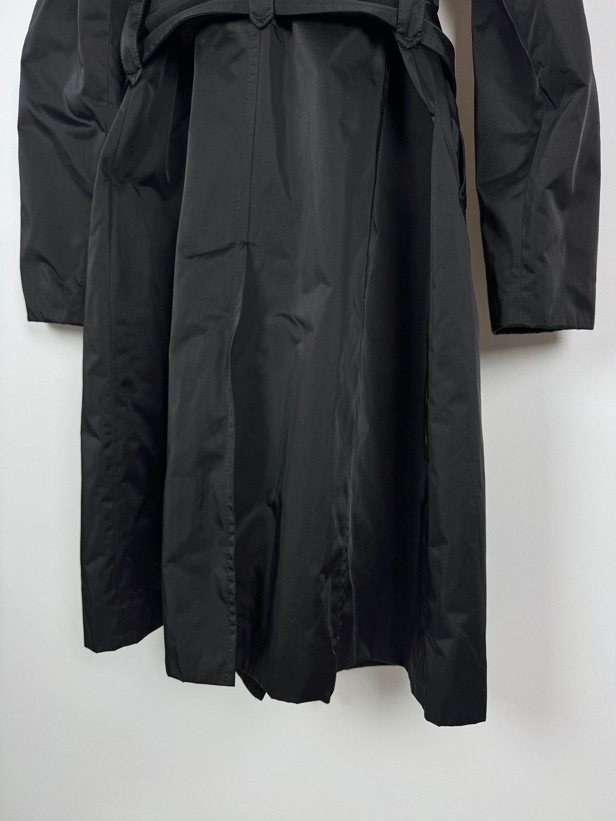 Escada Sport Escada Sport Double Breasted Trench Black Women’s Coat Size S / US 4 / IT 40 - 13 Thumbnail