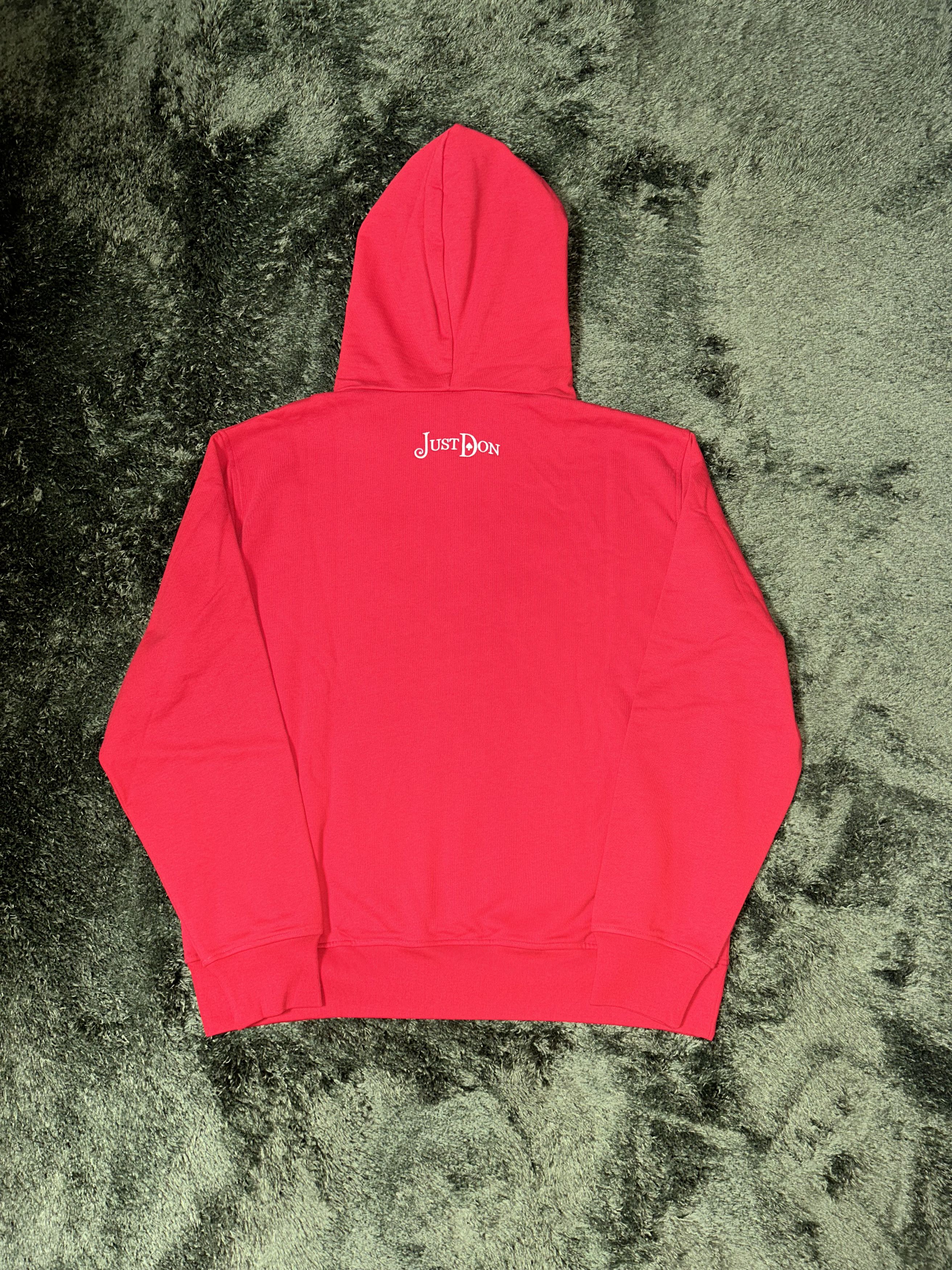 Designer × Just Don [L] Just don donc logo embroidery hoodie red Size US L / EU 52-54 / 3 - 6 Thumbnail