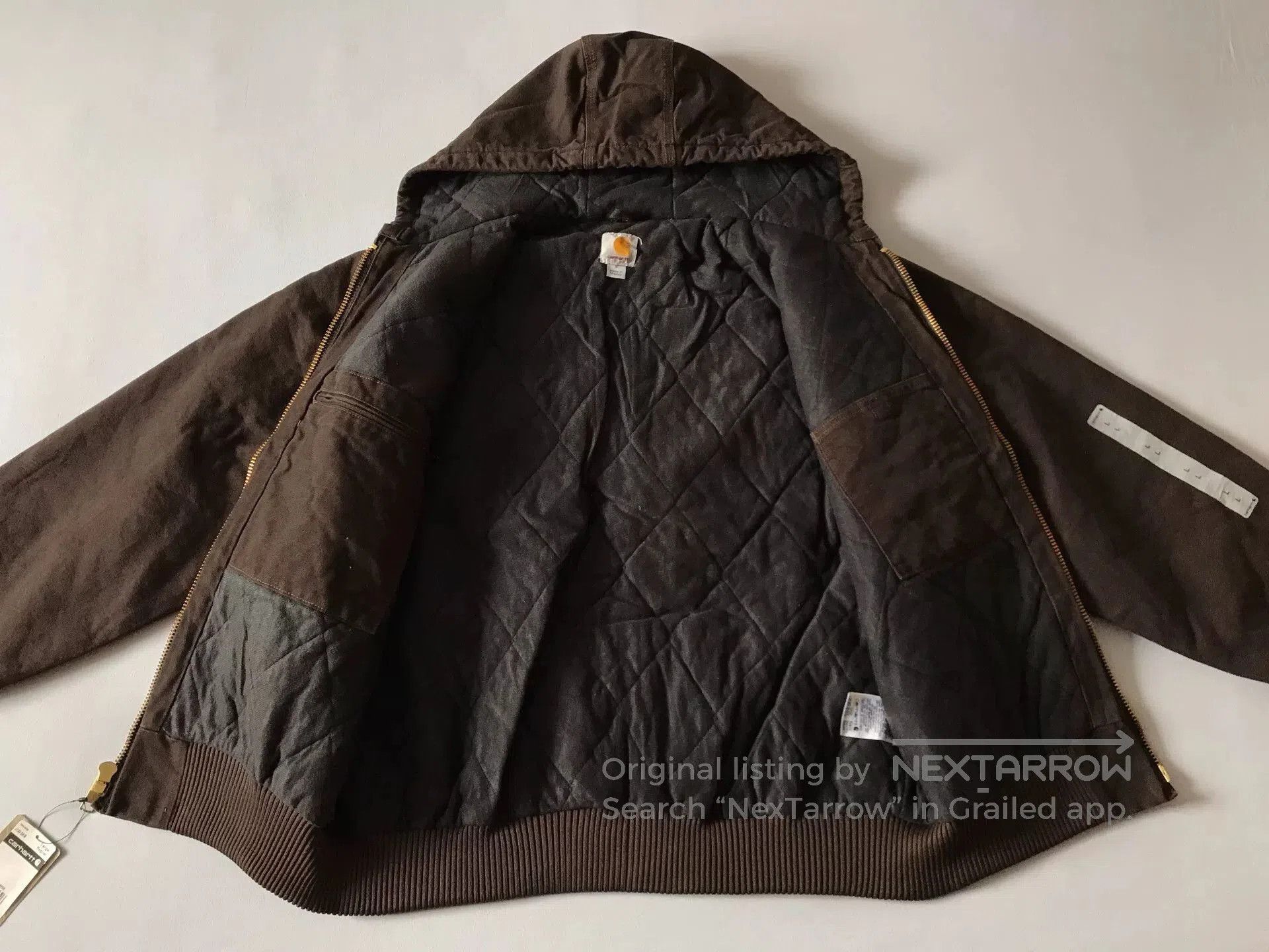 Carhartt Carhartt J130 Hooded Canvas Jacket. Size US L / EU 52-54 / 3 - 3 Thumbnail