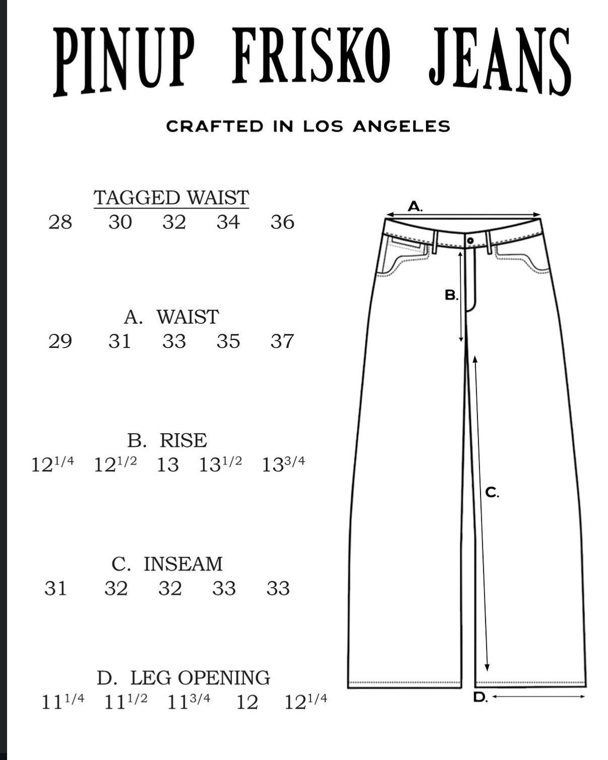 Other pinup rags frisko jeans Size US 32 / EU 48 - 4 Thumbnail