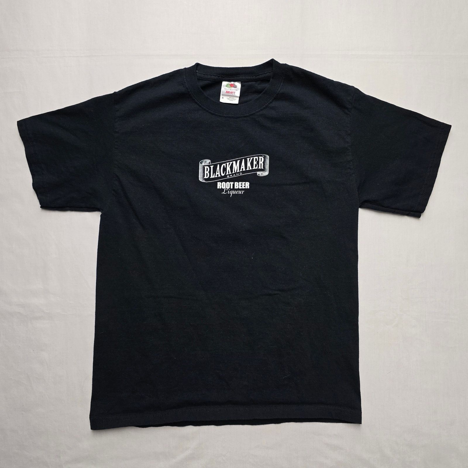 Fruit Of The Loom Black maker Root Beer Liqueur Shirt Medium Alcohol Promo Tee Size US M / EU 48-50 / 2 - 3 Thumbnail