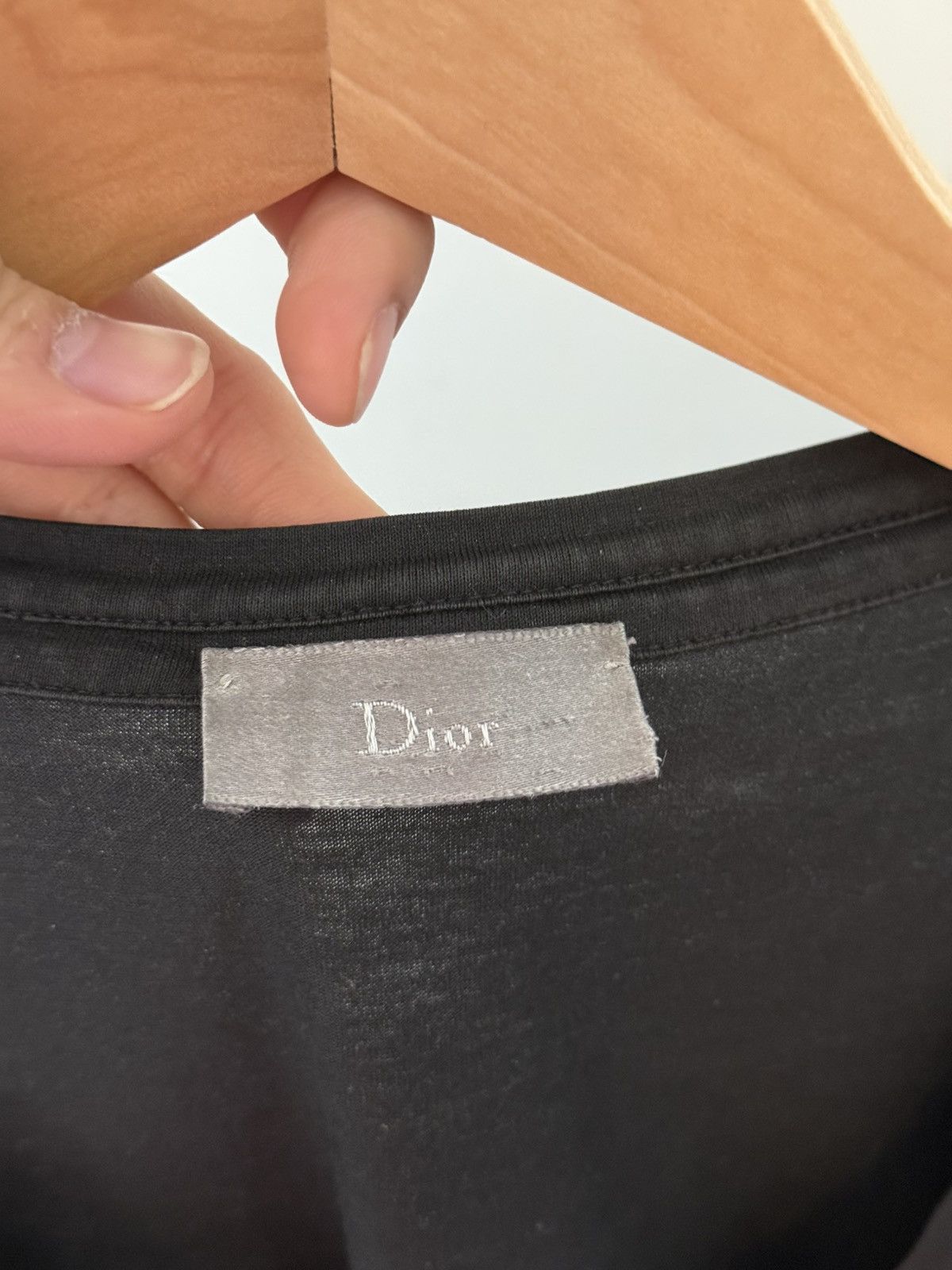 Dior Dior Homme Hedi Slimane Long Sleeve Military Shirt Size US XL / EU 56 / 4 - 3 Thumbnail
