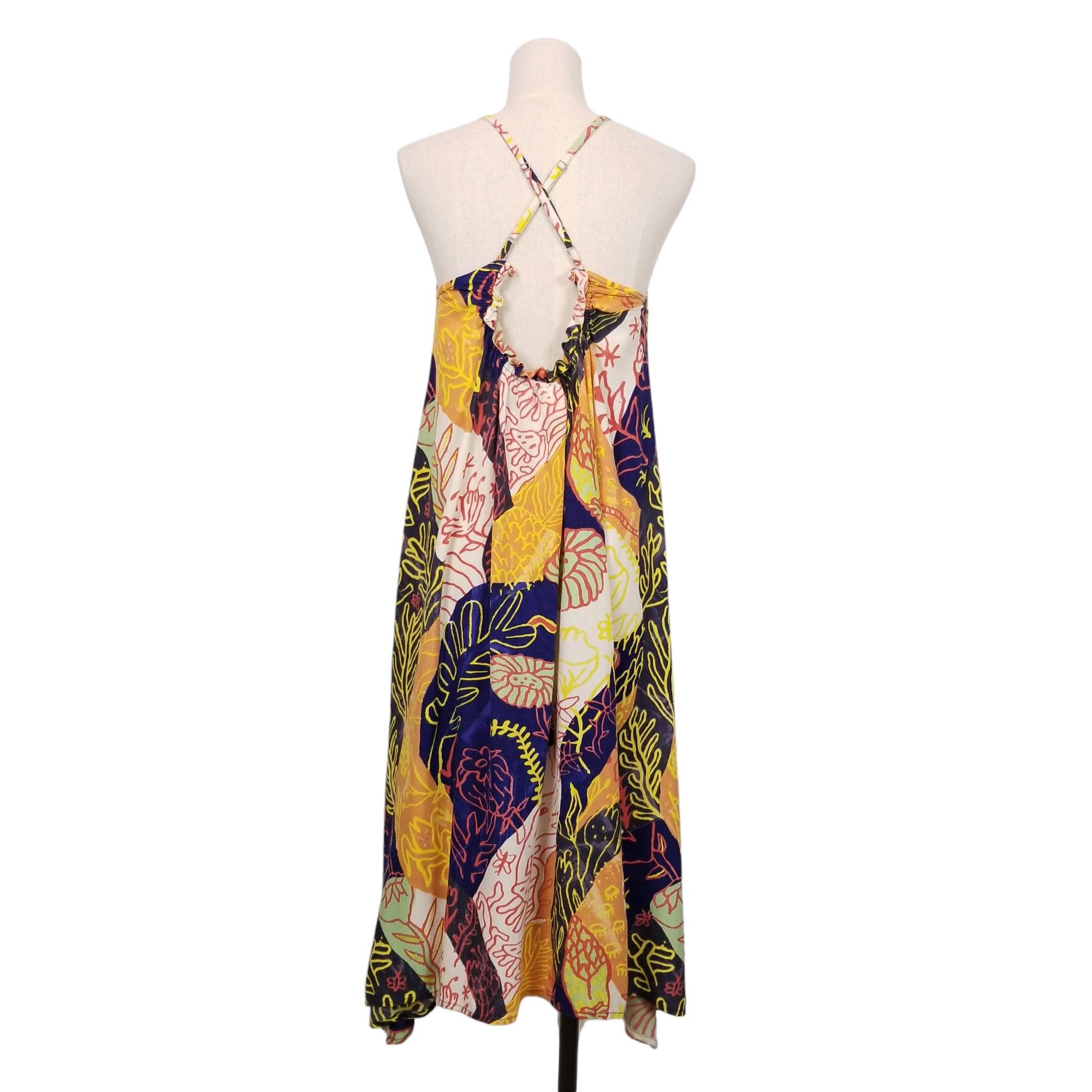 Anthropologie Adele Prost x Anthropologie Bias Slip Midi Dress Size XS / US 0-2 / IT 36-38 - 4 Thumbnail