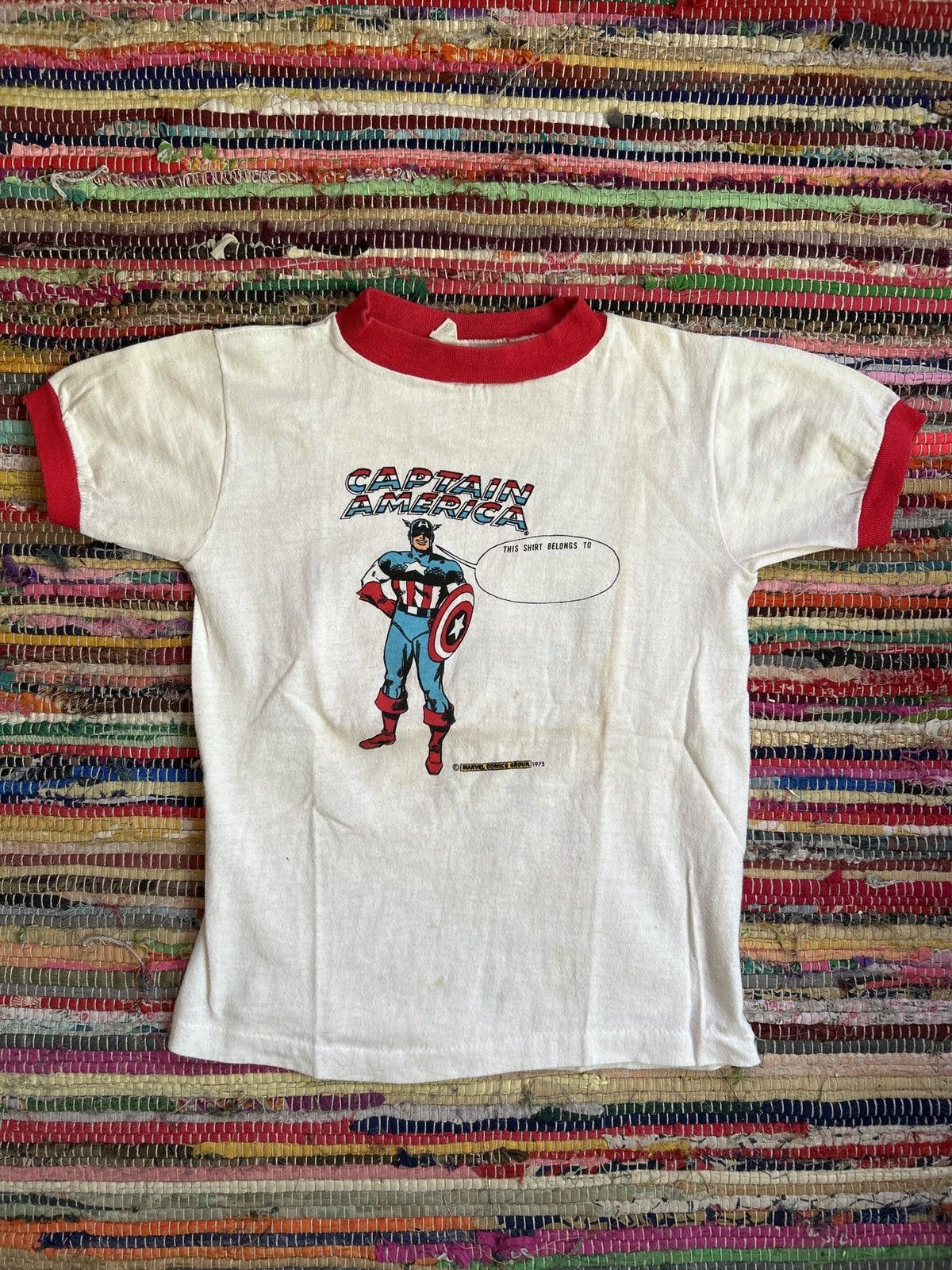 Vintage Vintage 1975 Marvel Baby T Shirts Size M 10-12 Size US XXS / EU 40 - 8 Thumbnail