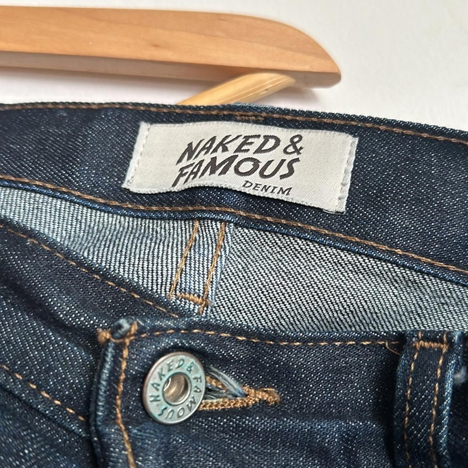 Other Naked and Famous Denim Super Guy Jeans Size US 34 / EU 50 - 2 Thumbnail