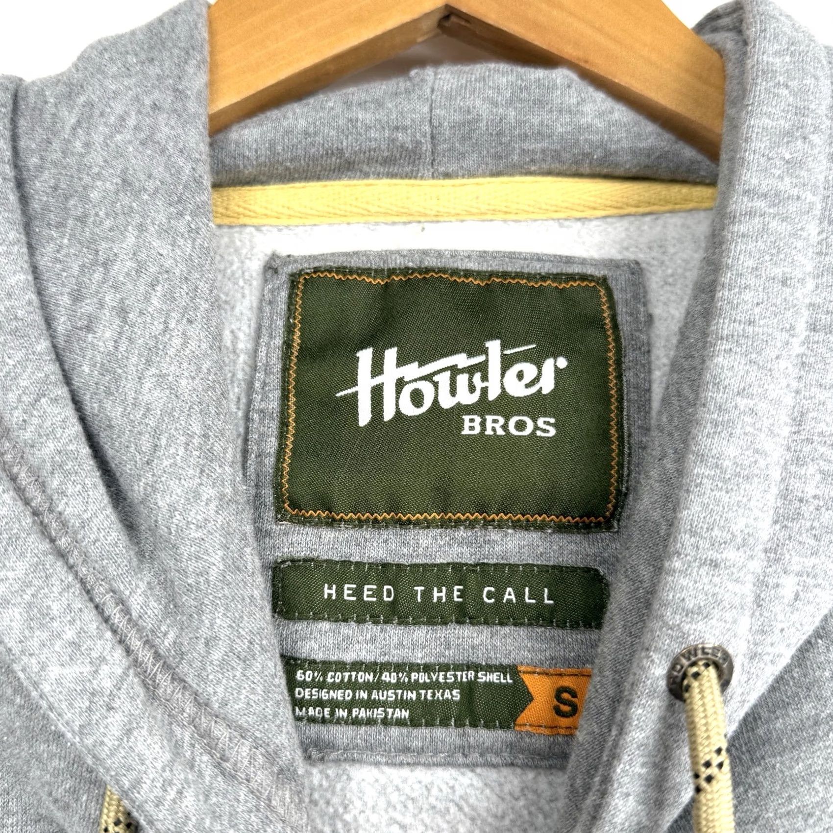 Howler Brothers Howler Brothers Hoodie Mens Small Pullover Sweatshirt Pockets Gray Size US S / EU 44-46 / 1 - 3 Thumbnail