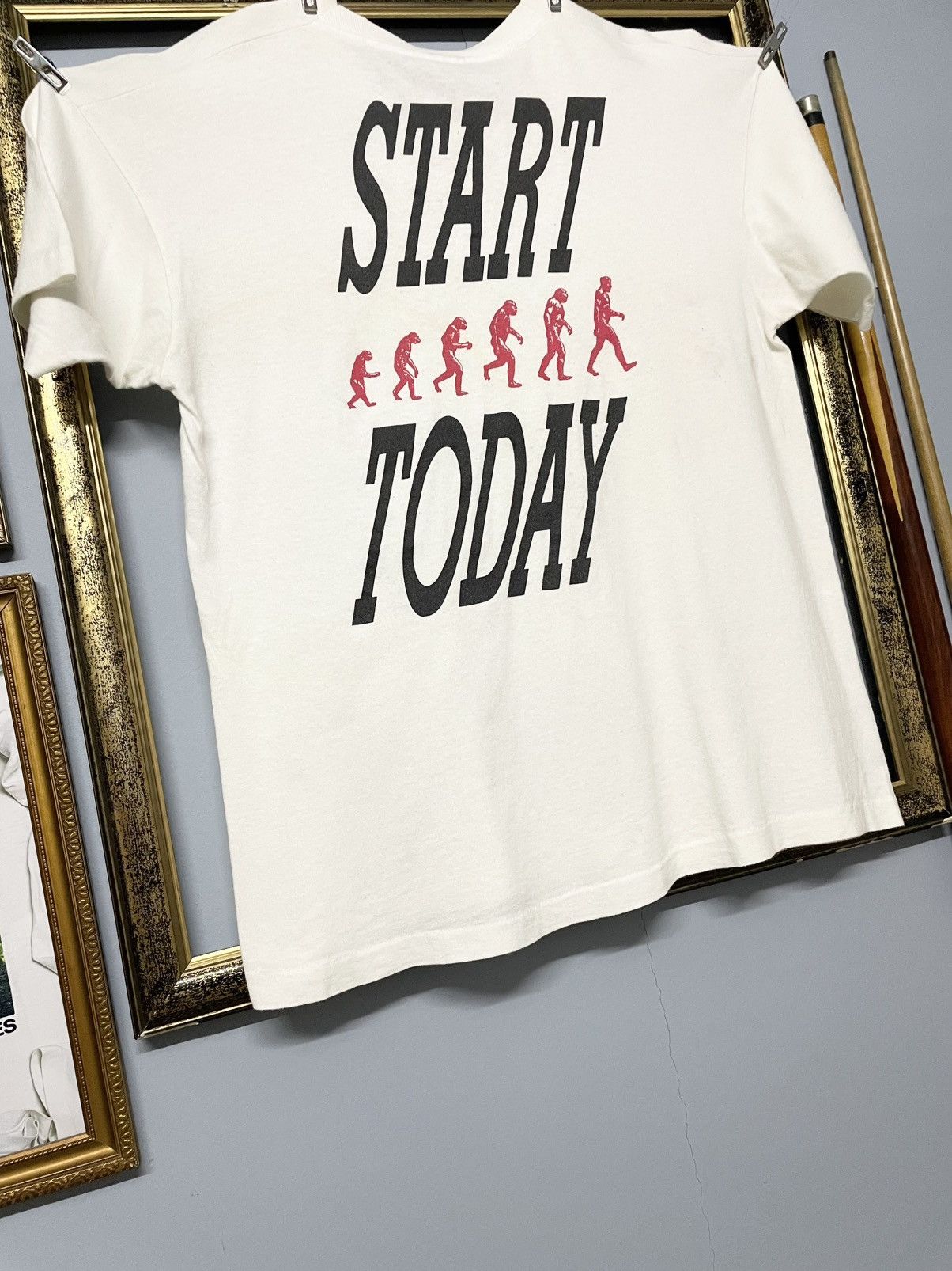 Vintage Vintage Og 90s Gorrila Biscuits ‘Start Today’ Rare Find Tee Size US L / EU 52-54 / 3 - 13 Thumbnail