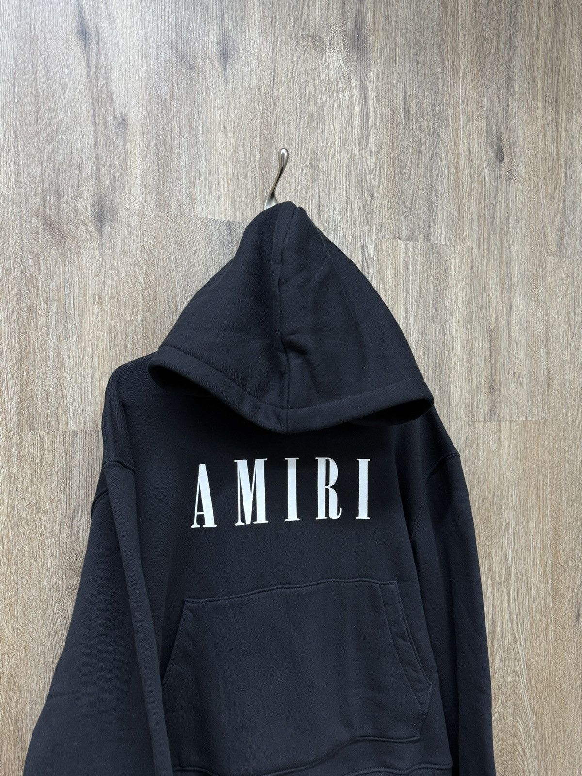Amiri Amiri Black Logo Hoodie Size US M / EU 48-50 / 2 - 2 Thumbnail
