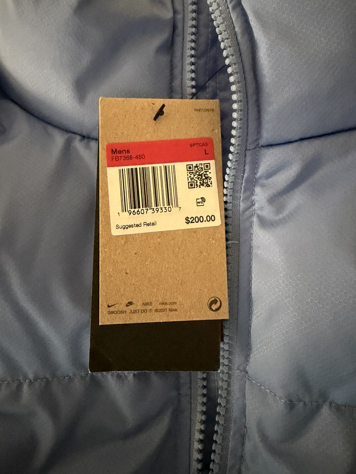Nike Nike Sportswear Club Primaloft Puffer Jacket Size US L / EU 52-54 / 3 - 3 Thumbnail