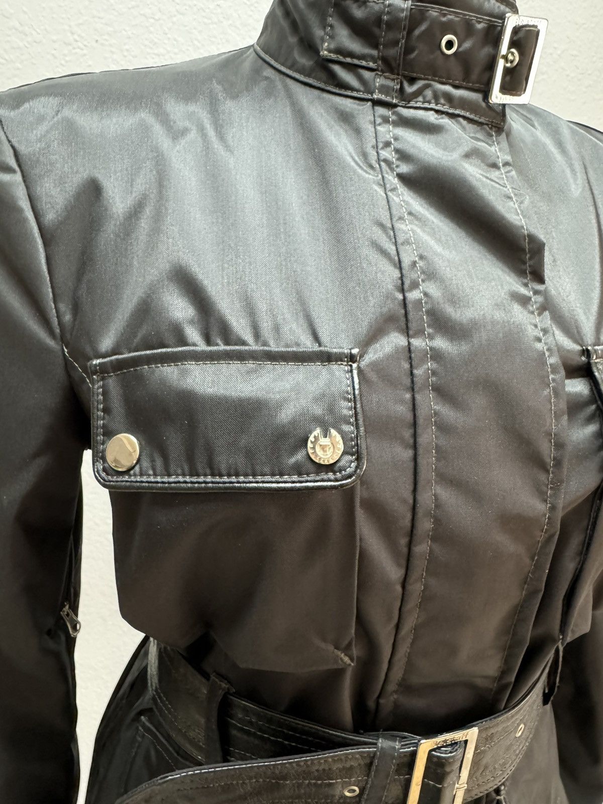 Belstaff × Designer Women's Belstaff Gold Label Jacket Belted Black Size 42 Size US XS / EU 42 / 0 - 4 Thumbnail