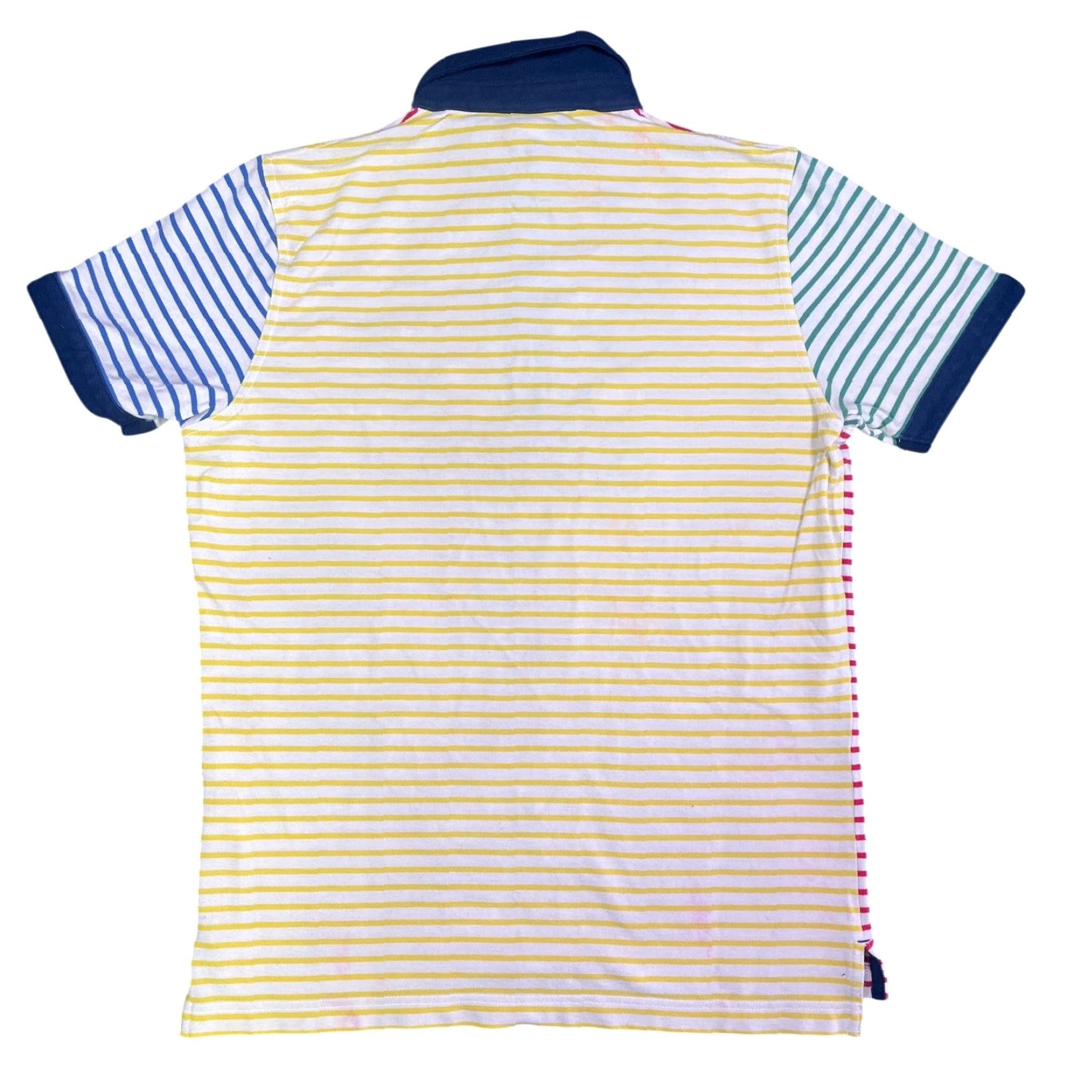 Uniqlo Uniqlo x Michael Bastian Polo Shirt Mens Large Multicolor Striped Cotton Golf Size US L / EU 52-54 / 3 - 2 Thumbnail