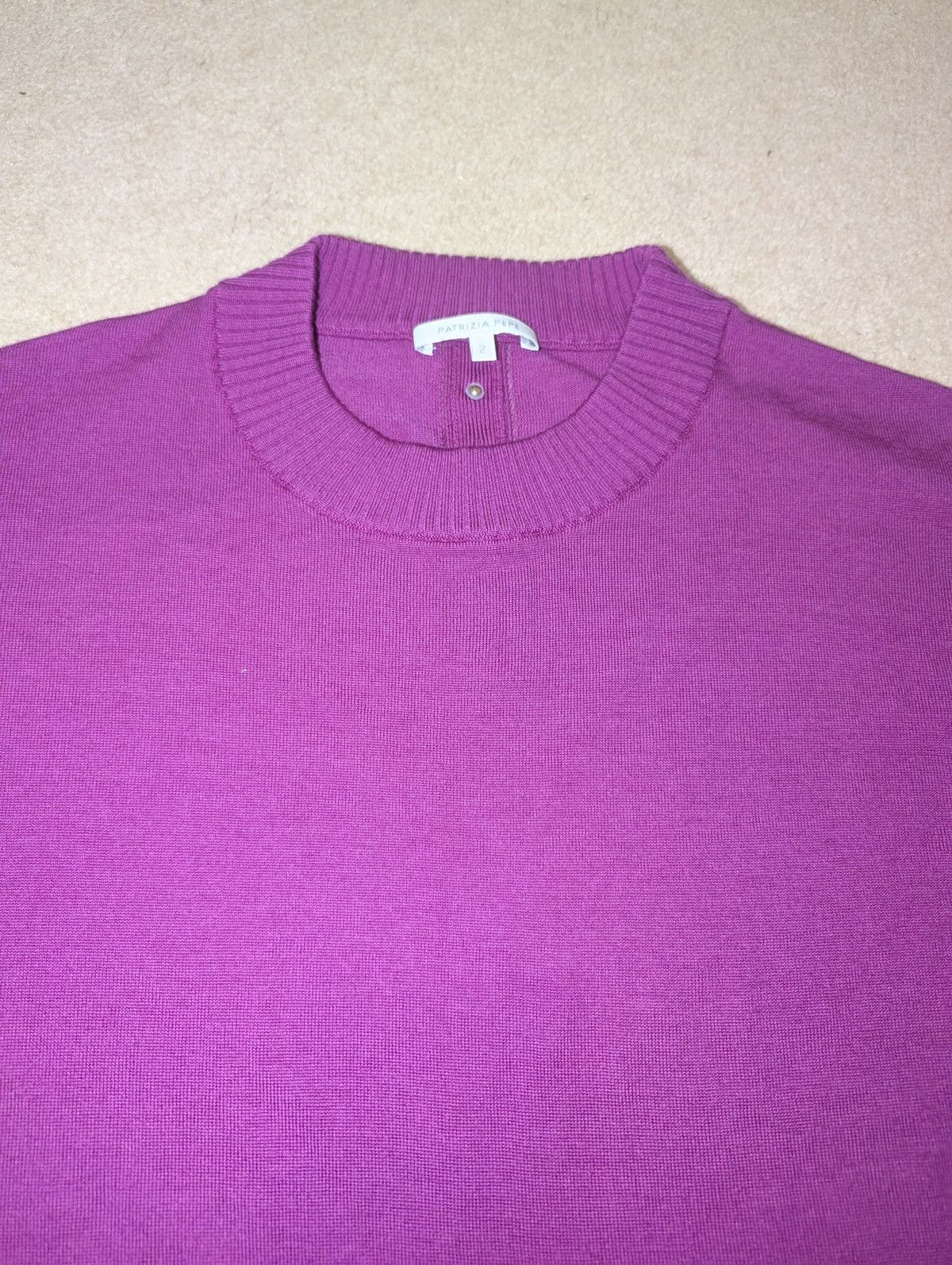 Patrizia Pepe Patrizia Pepe Pink Organic Wool Sweater Size M Size M / US 6-8 / IT 42-44 - 6 Thumbnail
