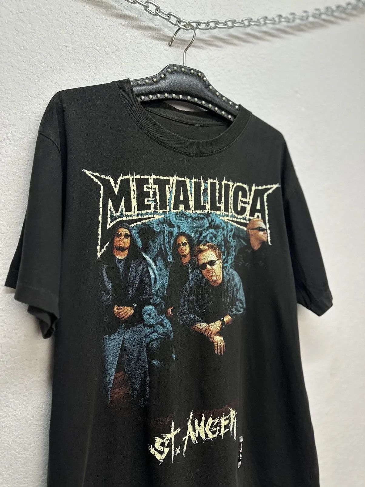Metallica Vintage Metallica T-shirt 1990 Concert Tour Band tee Rock Size US L / EU 52-54 / 3 - 5 Thumbnail