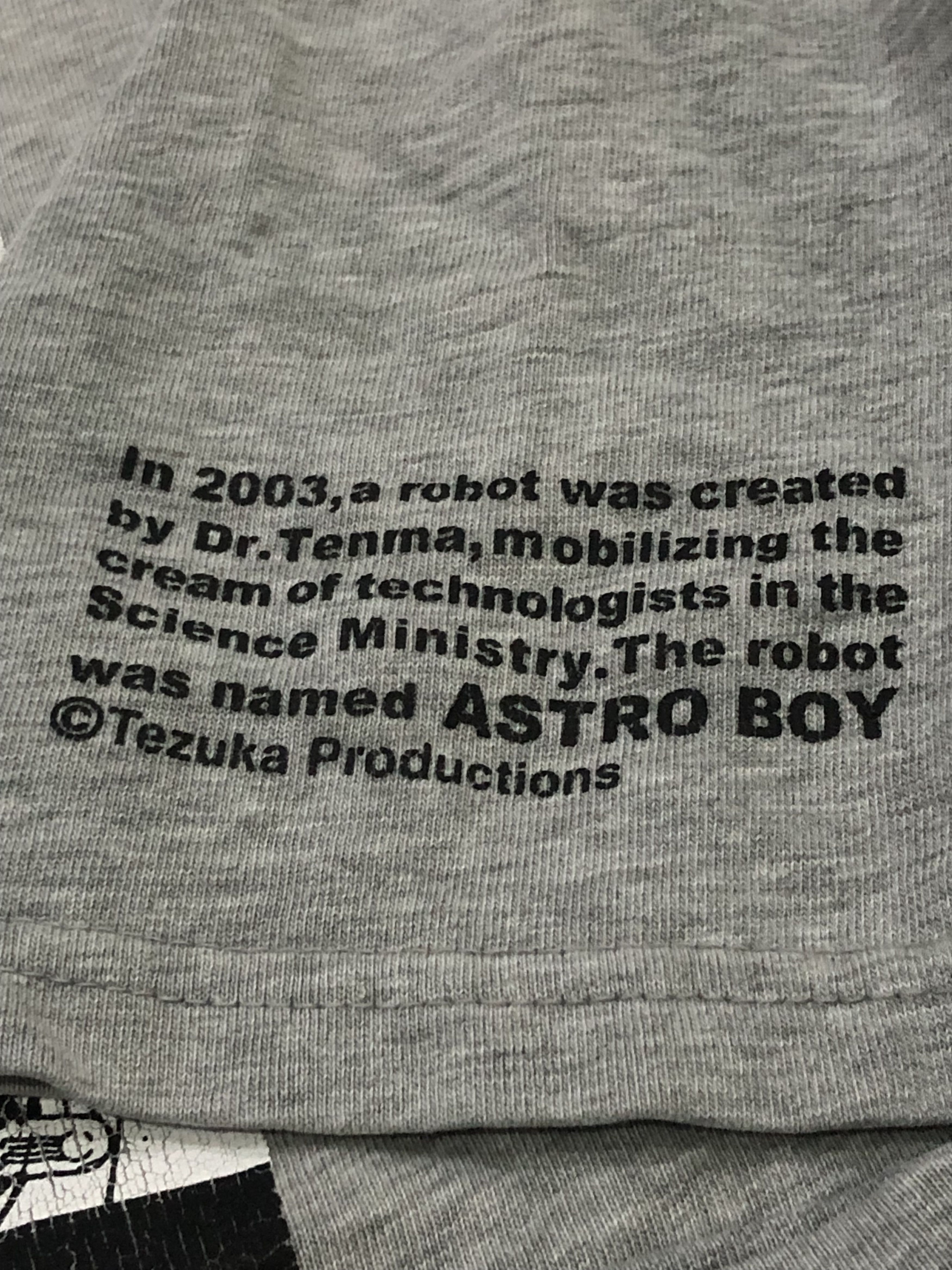 Cartoon Network Vintage Worn ATOM Dream Project 2003 Astro Boy Graphic Tee Size US XL / EU 56 / 4 - 9 Thumbnail