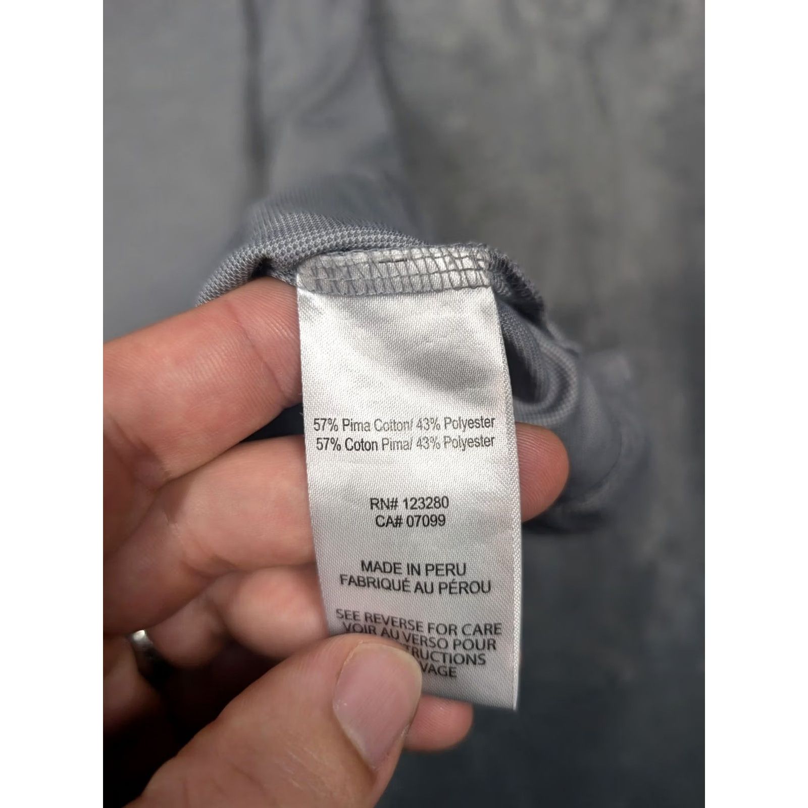 TravisMathew TravisMathew Polo Shirt Mens XL Gray Pima Cotton Golf Bulleit Frontier Whiskey Promo Size US XL / EU 56 / 4 - 7 Thumbnail