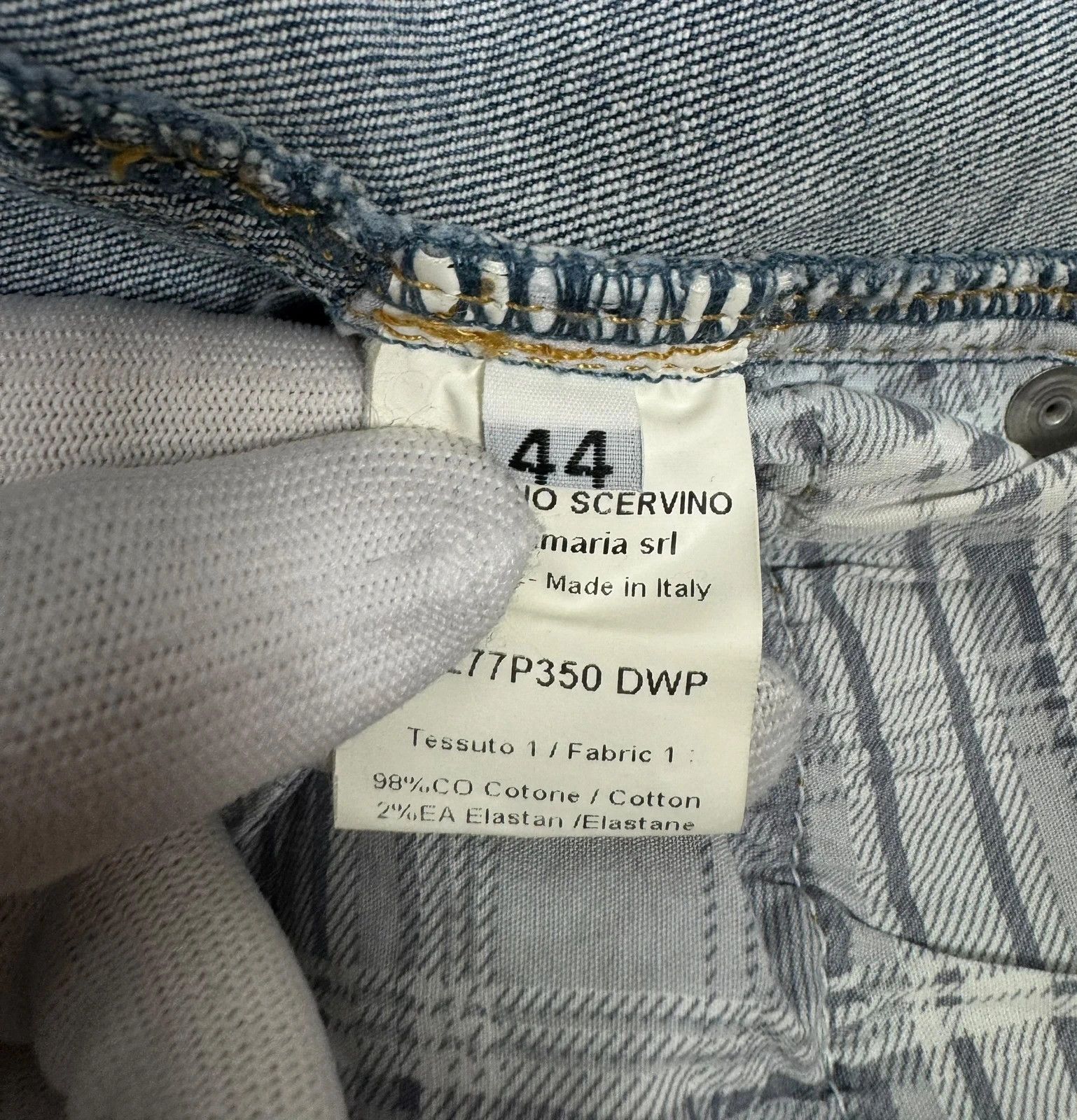 Ermanno Scervino Ermanno Scervino Royal Denim Boyfriend Jeans size 44 Size 30" / US 8 / IT 44 - 15 Thumbnail