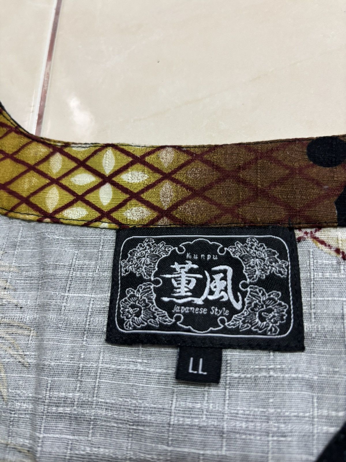 Japanese Brand VINTAGE KUNPU JAPANESE STYLE SUKAJAN TIGER & DRAGON Size US L / EU 52-54 / 3 - 5 Thumbnail