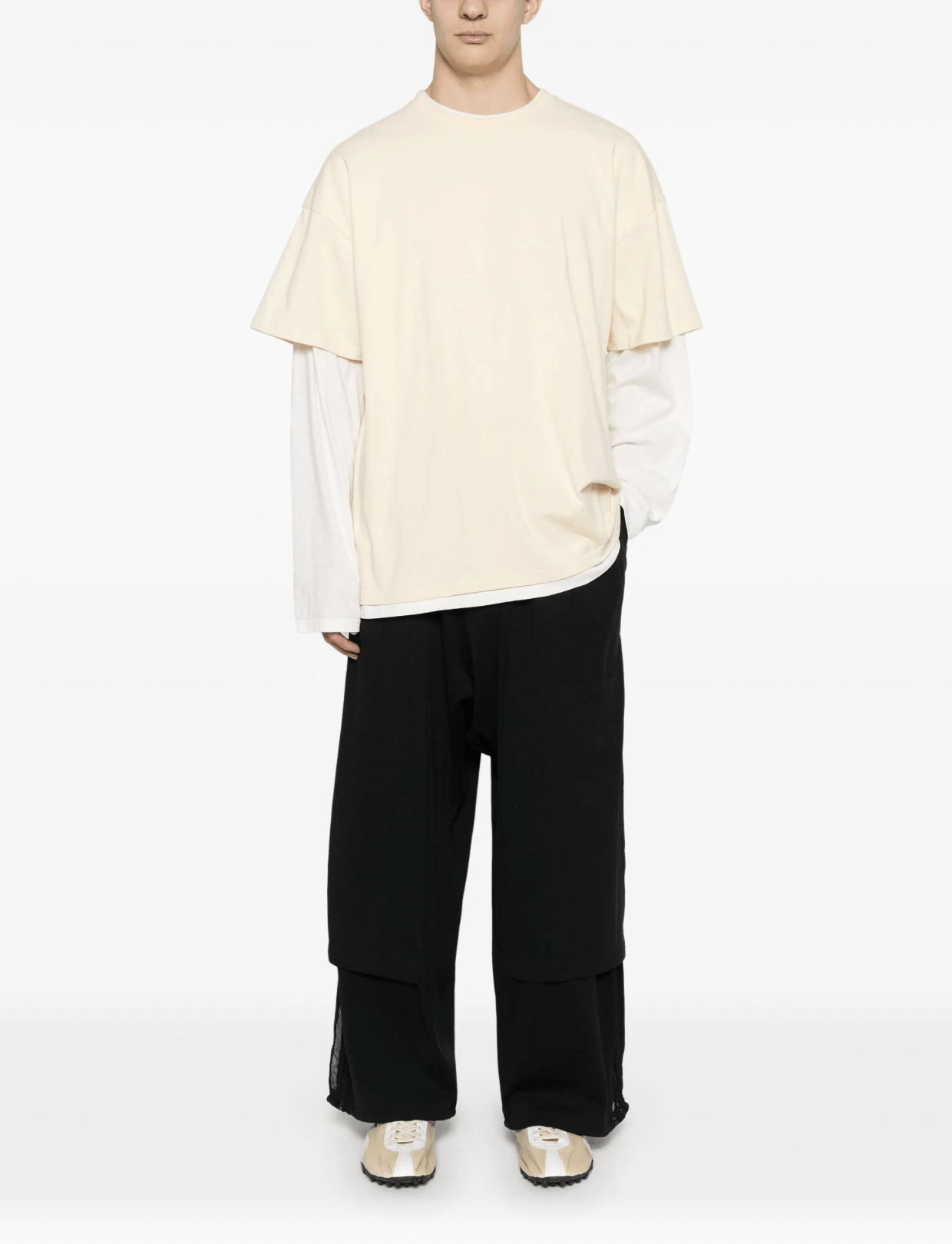 Y-3 3-Stripes open-hem track pants Size US 32 / EU 48 - 2 Thumbnail