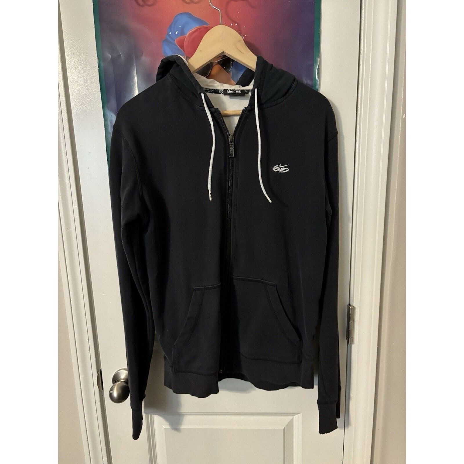 Nike Vintage nike black 6.0 Zip up pullover jacket size Unknown Size US M / EU 48-50 / 2 - 2 Thumbnail