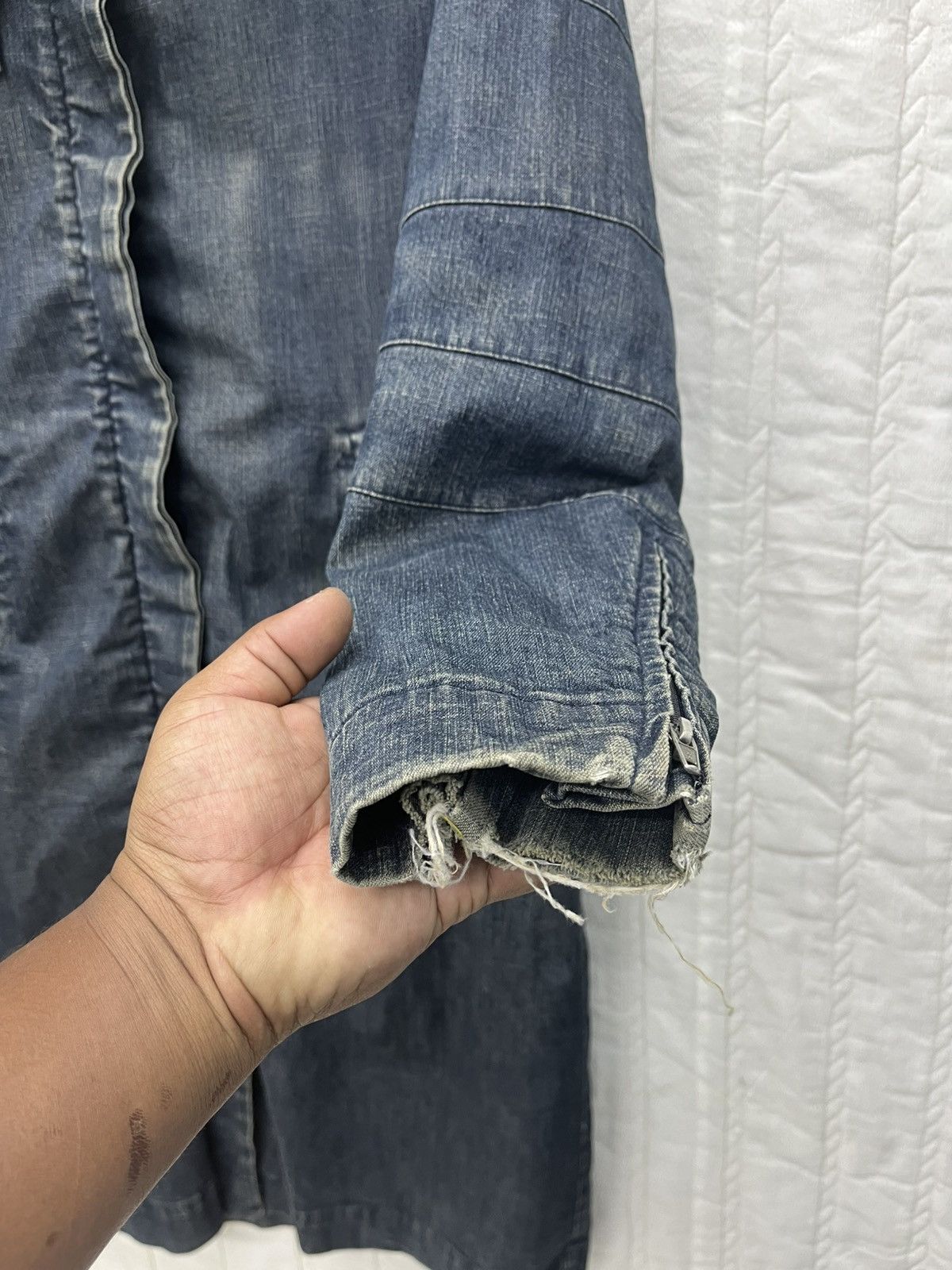 SHIPS STEALS🔥BDK FOR SHIPS DENIM OVER JACKET Size XS / US 0-2 / IT 36-38 - 4 Thumbnail