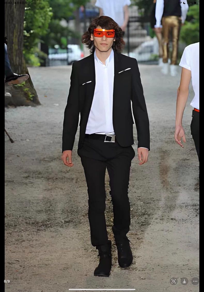 Dior Dior Small sword collar, knife-cut hole, wool suit, jacket Size US M / EU 48-50 / 2 - 9 Thumbnail