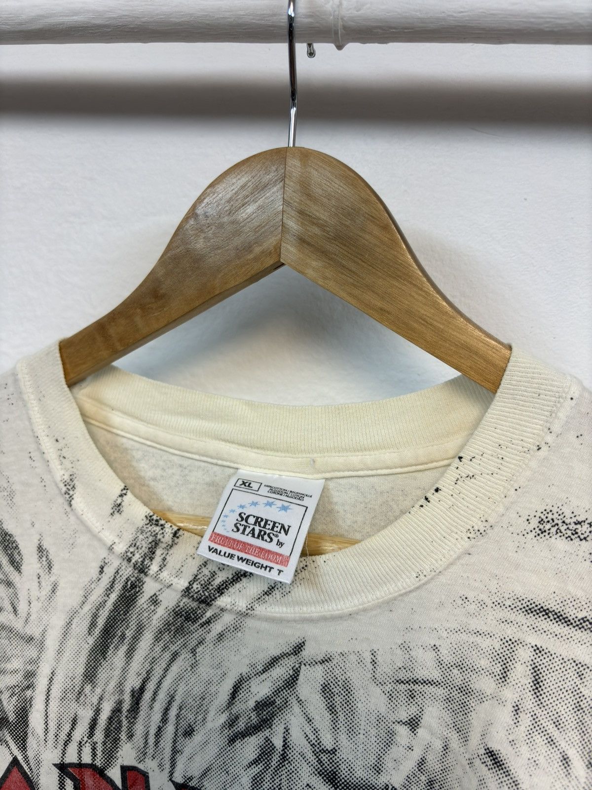 Band Tees × Vintage Vintage 1999 Iron Maiden All Over Print 90s band shirt rare Size US XL / EU 56 / 4 - 6 Thumbnail