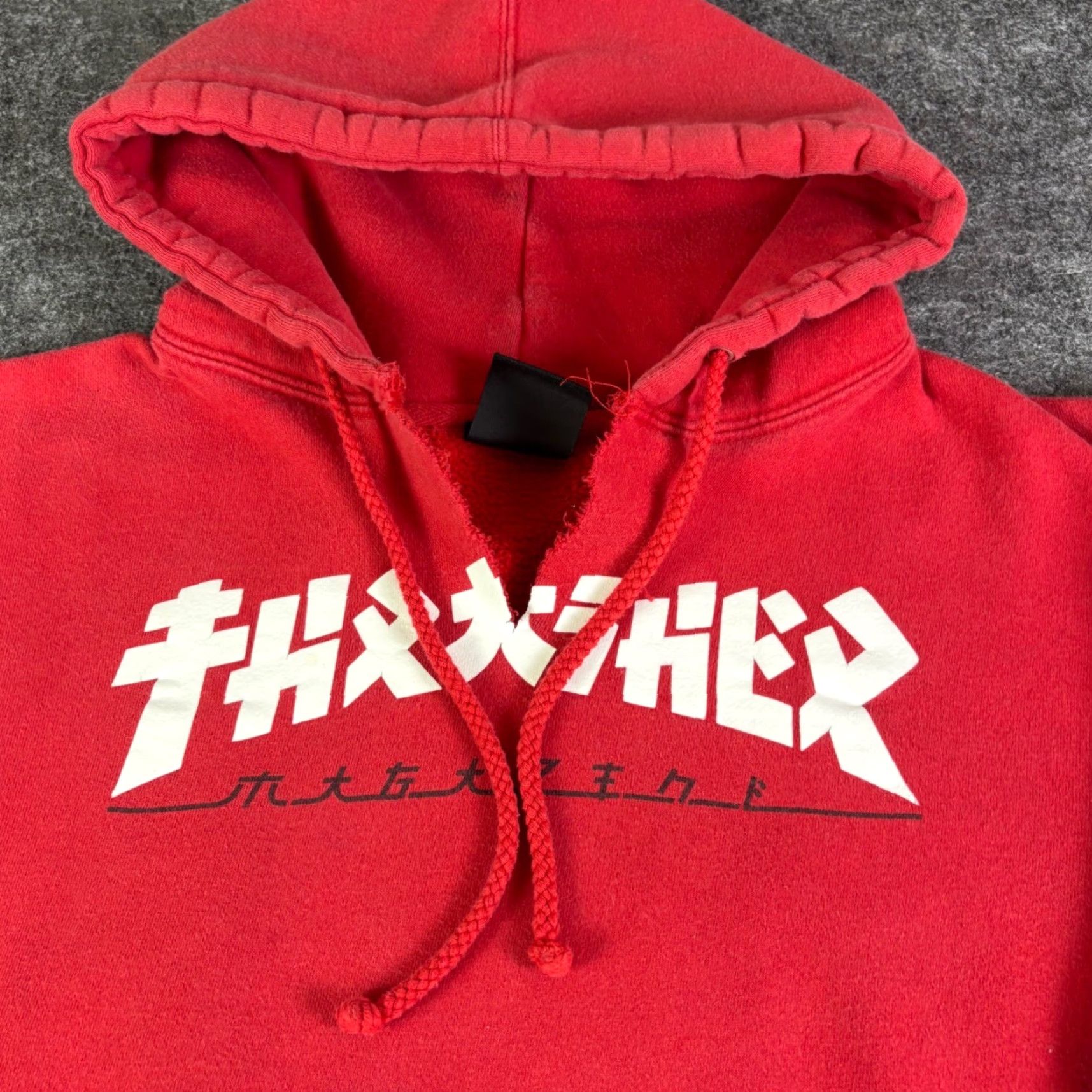 Thrasher VINTAGE Thrasher Sweatshirt Hoodie Logo Red Flame Skater Small Men's Crew Neck Long Sleeve Pockets Graphic Print Fire 90s Size US S / EU 44-46 / 1 - 6 Thumbnail
