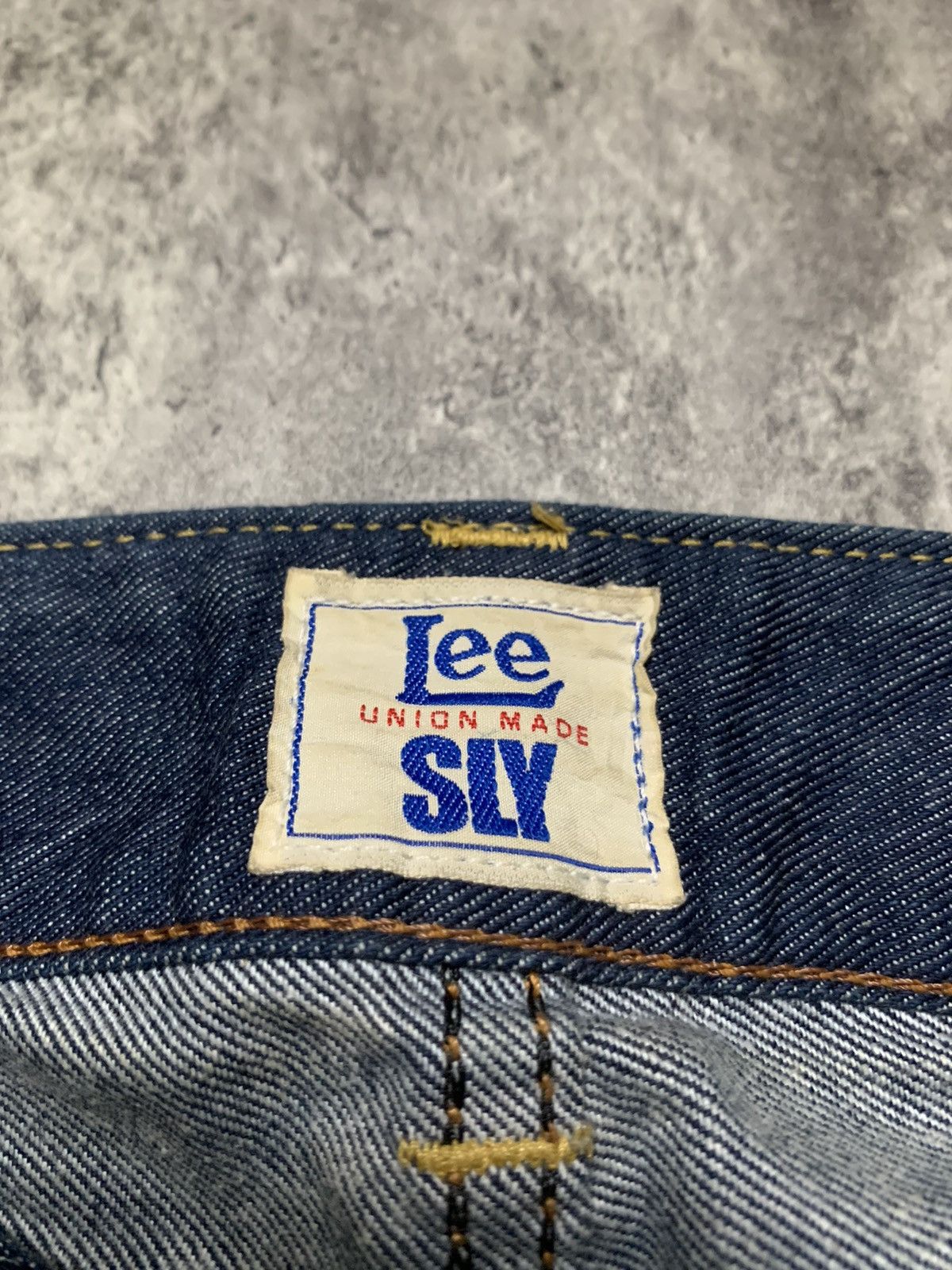Hysteric Glamour Y2K Lee x Sly Japanese Super Flare Deep Indigo Raw Denim Size 26" / US 2 / IT 38 - 6 Thumbnail