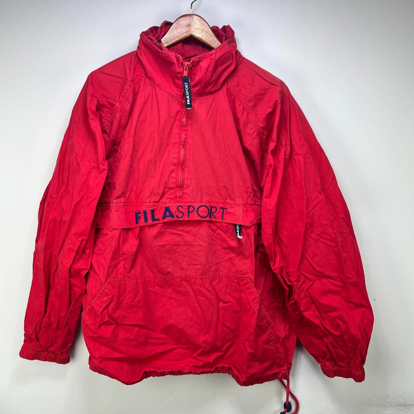 Tommy Hilfiger Vintage 90s Fila Sports Anorak Windbreaker Jacket Large Size US XL / EU 56 / 4 - 1 Thumbnail