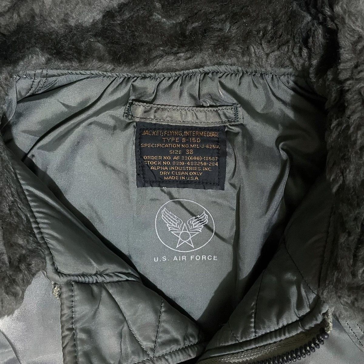 Alpha Industries Vintage Alpha Industries B-15D USAF Flight Jacket Size US M / EU 48-50 / 2 - 9 Thumbnail