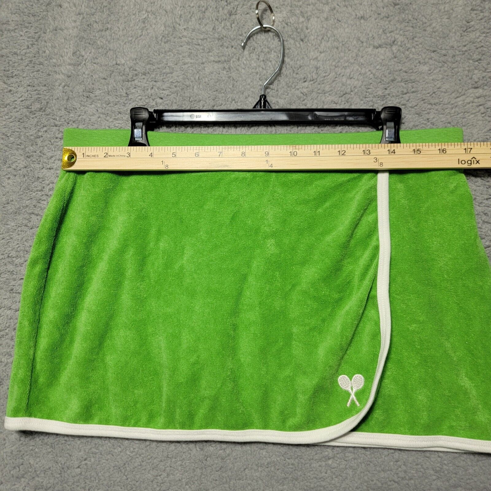 Juicy Couture Vintage Juicy Couture Terry Cloth Mini Skirt Green Sz L NWT Size 34" / US 12 / IT 48 - 3 Thumbnail