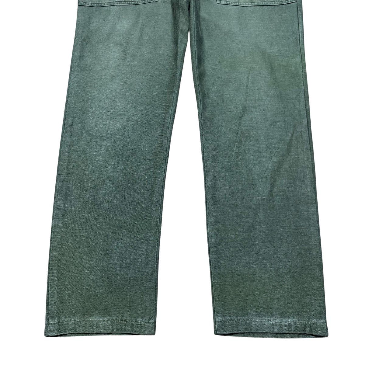 Vintage Vintage 80s OG107 Us Army Fatigue Pants Repaired Size US 34 / EU 50 - 7 Thumbnail