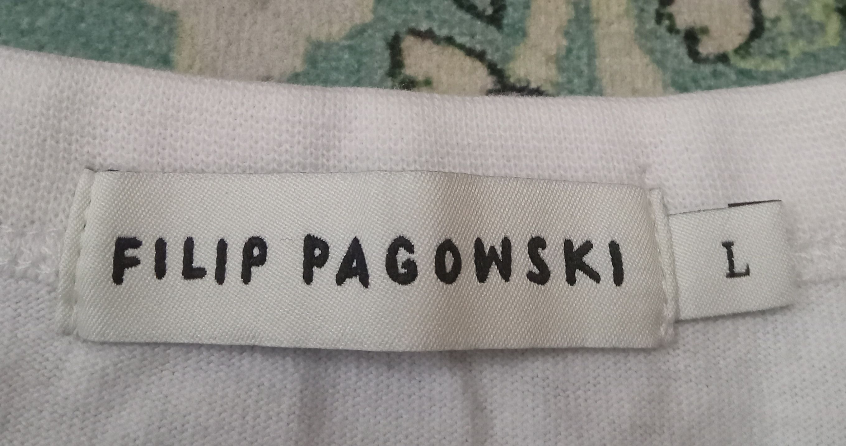Designer Filip Pagowski x Gu Red Head Flower Bed T Shirt Size US L / EU 52-54 / 3 - 2 Thumbnail