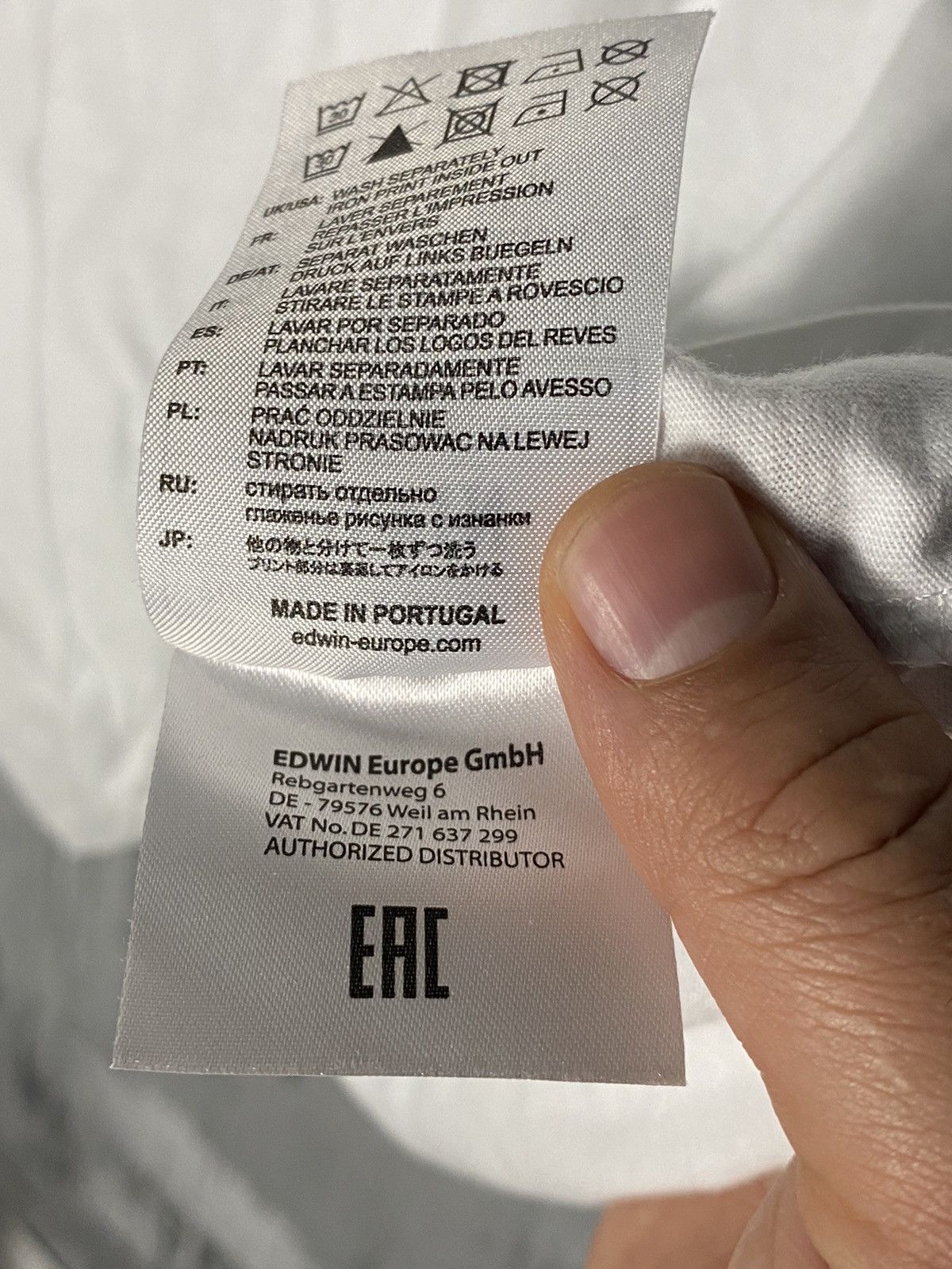 Edwin Edwin Long sleeve shirt size L Size US L / EU 52-54 / 3 - 4 Thumbnail