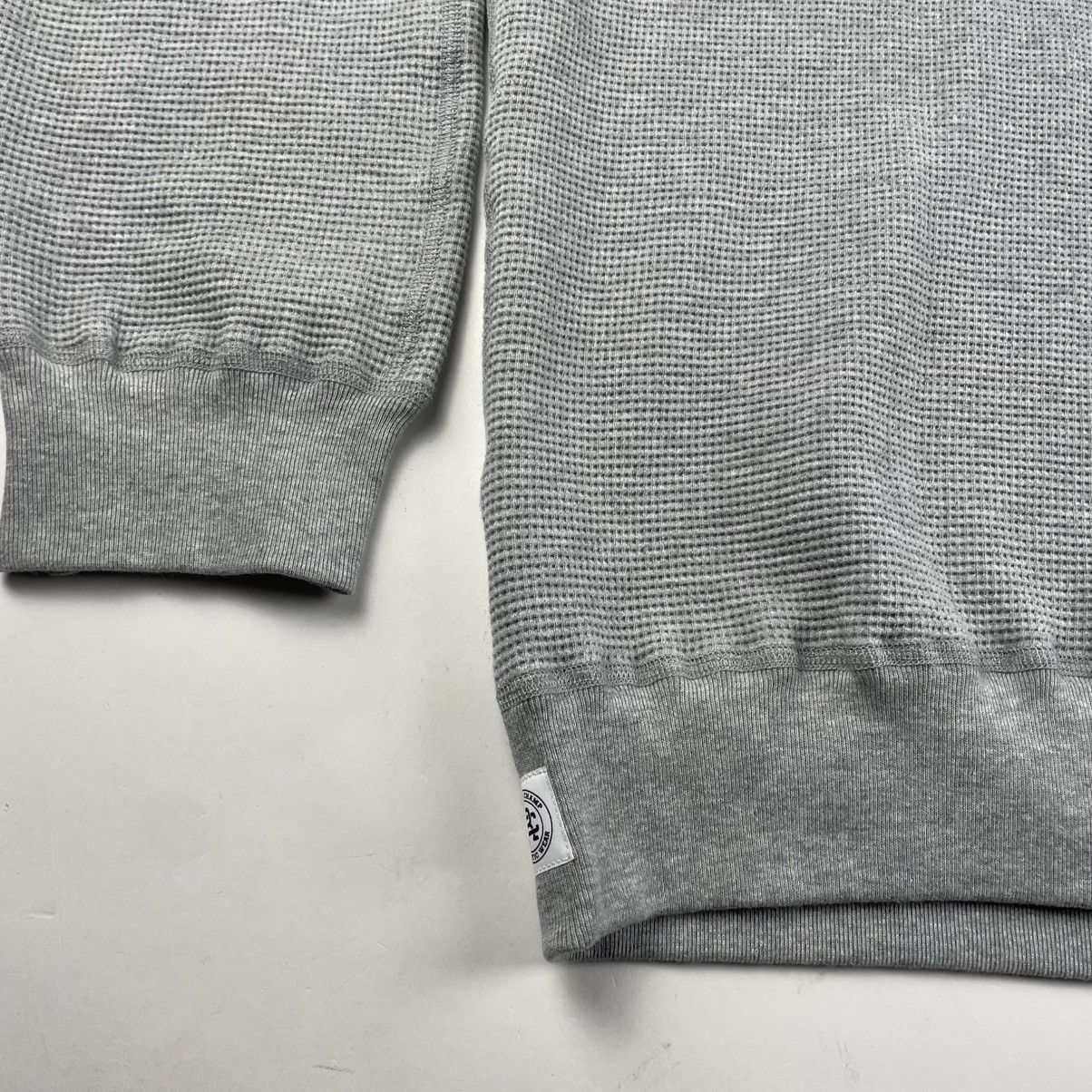 Reigning Champ Reigning Champ Waffle Knit Cardigan Snap-T XL Grey LIKE NEW Size US XL / EU 56 / 4 - 13 Thumbnail