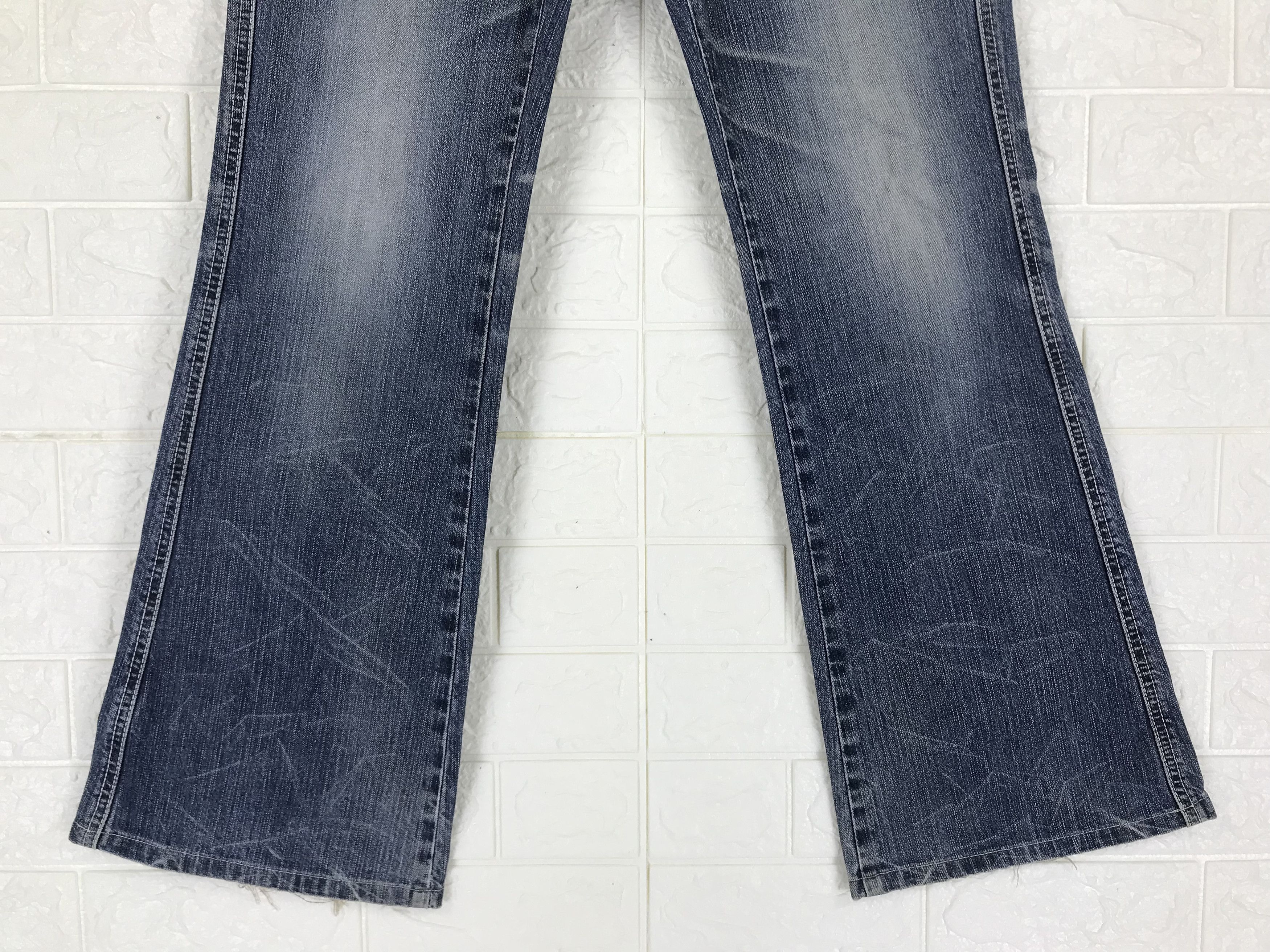 Edwin Vintage Edwin 503 Buckle Back Flare Jeans Size US 31 - 8 Thumbnail
