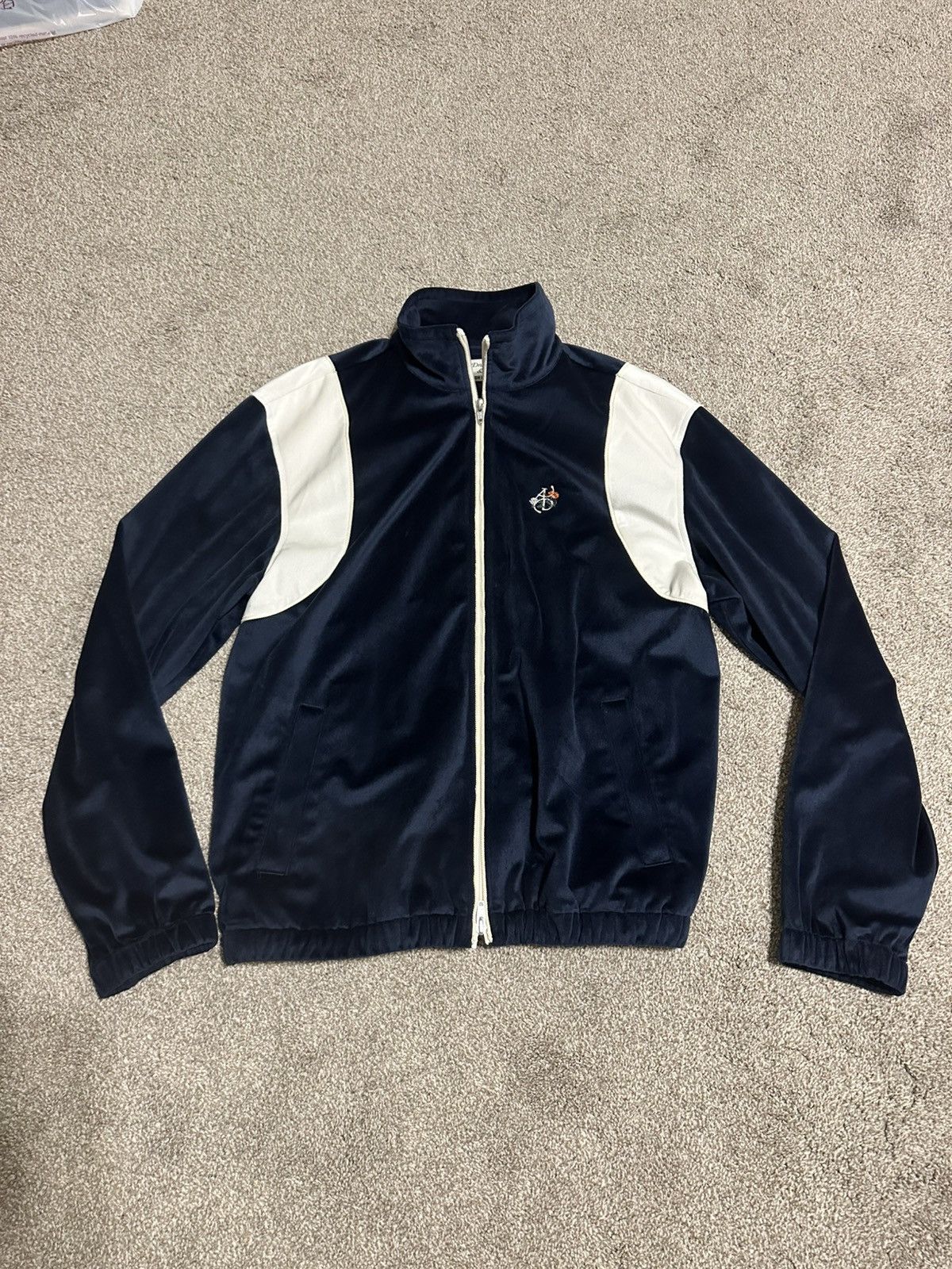 Aime Leon Dore × Drake's ALD x Drakes Velvet Track Jacket Size US L / EU 52-54 / 3 - 1 Thumbnail